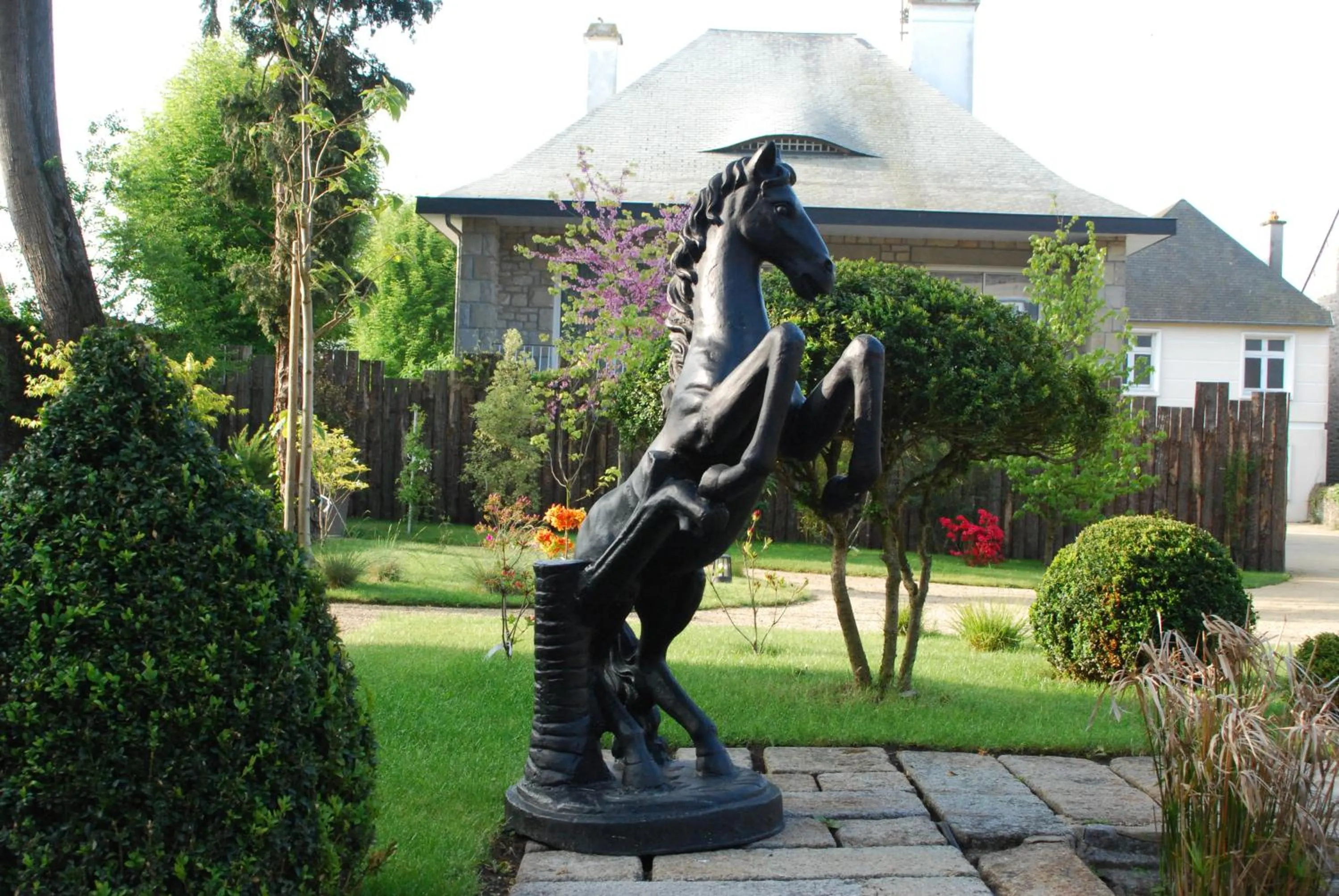 Garden in Hôtel Victor Hugo