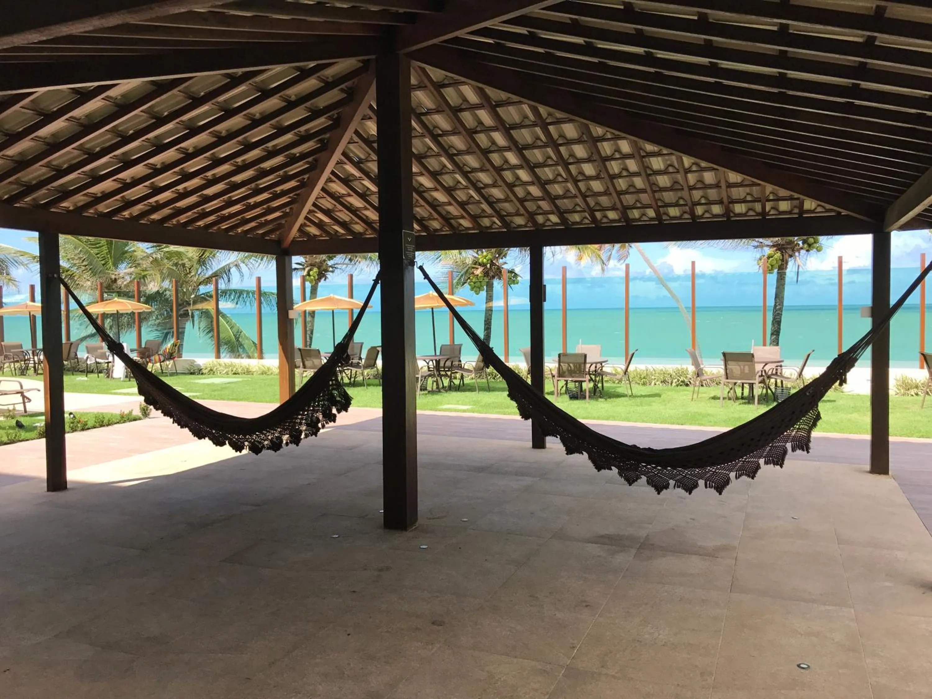 Patio in Luxor Tabatinga Beira Mar