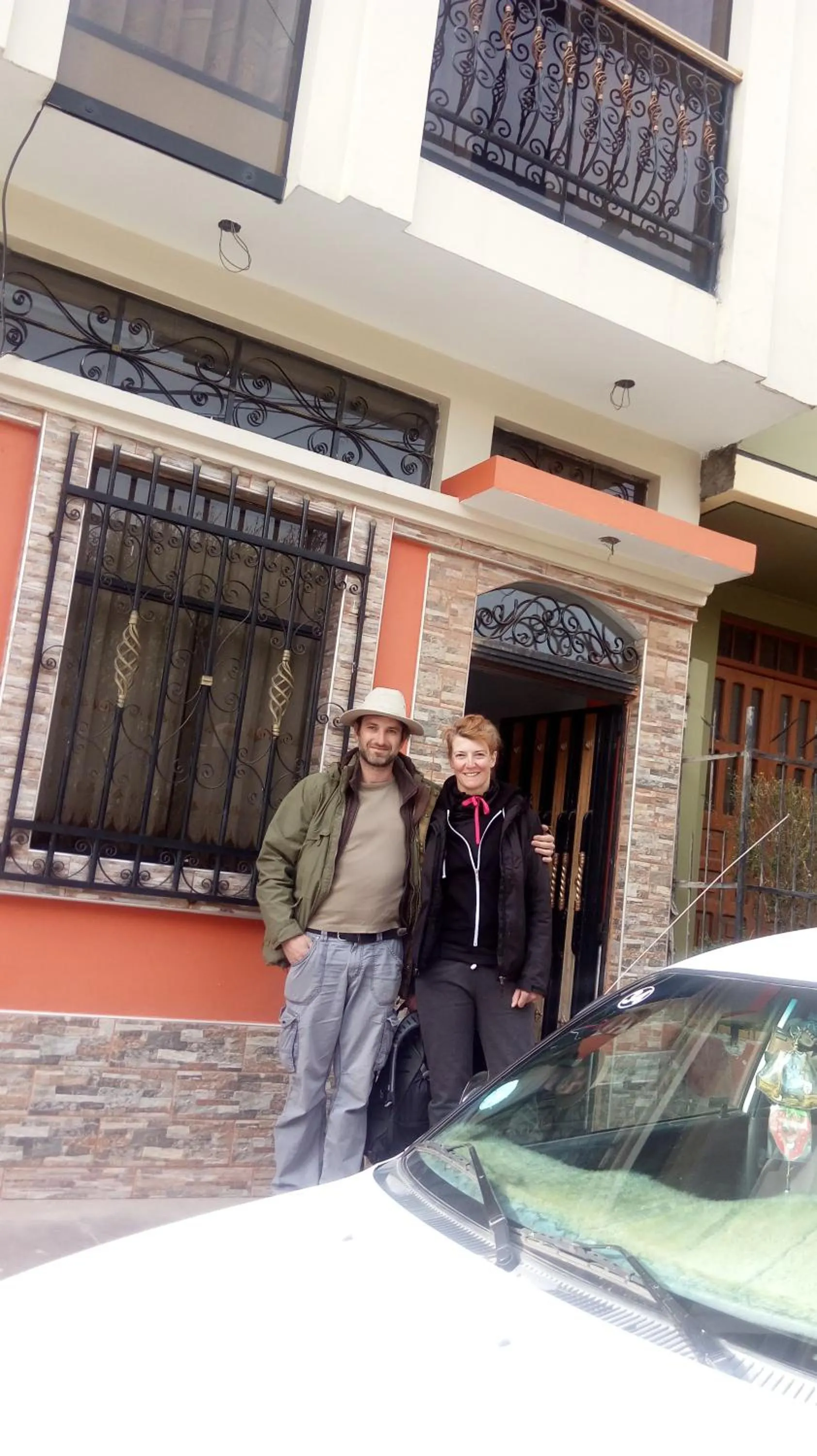 Property building in Hostal Inkawatana Inn