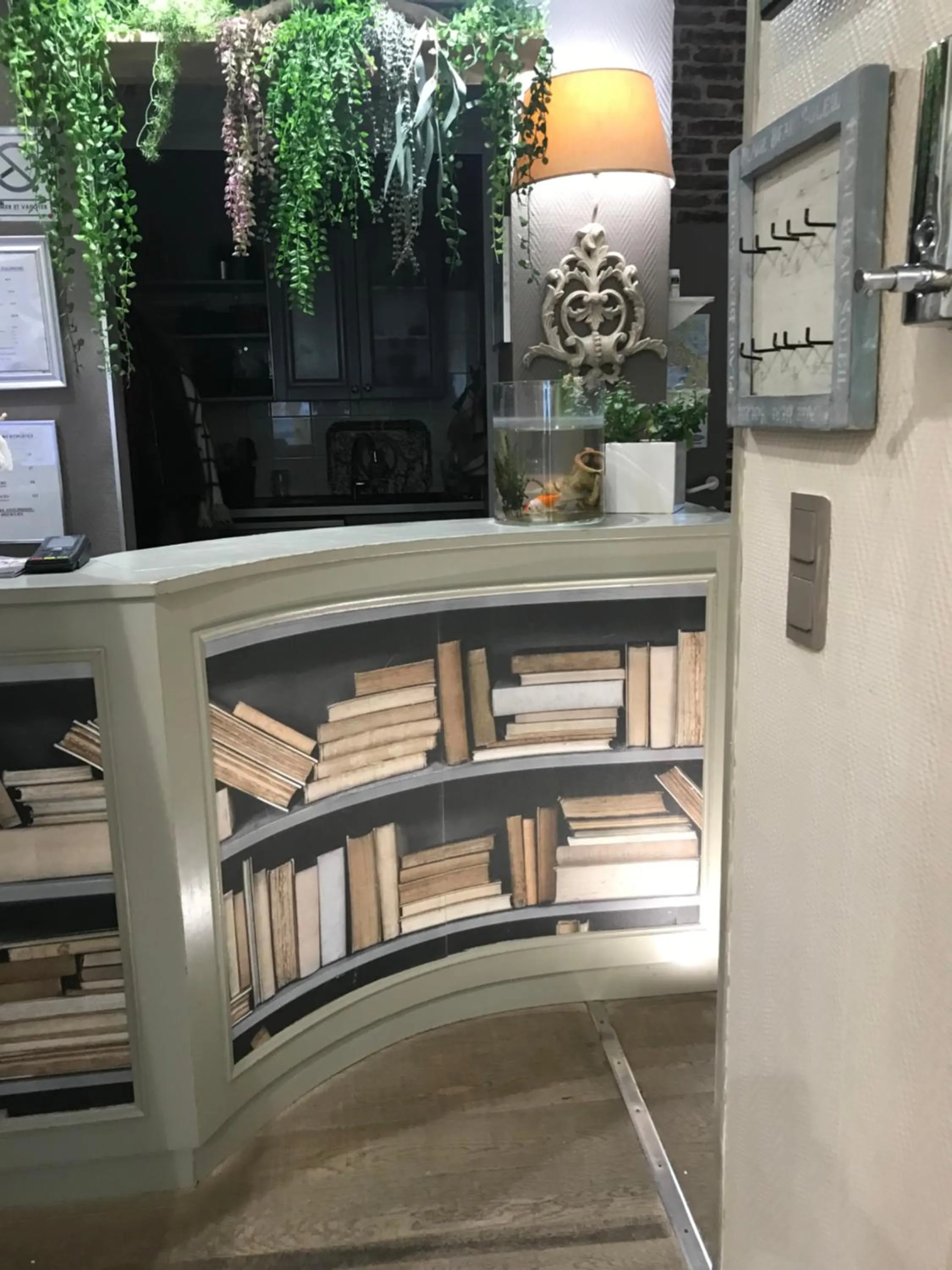 Lobby or reception in Hôtel de charme Equinoxe