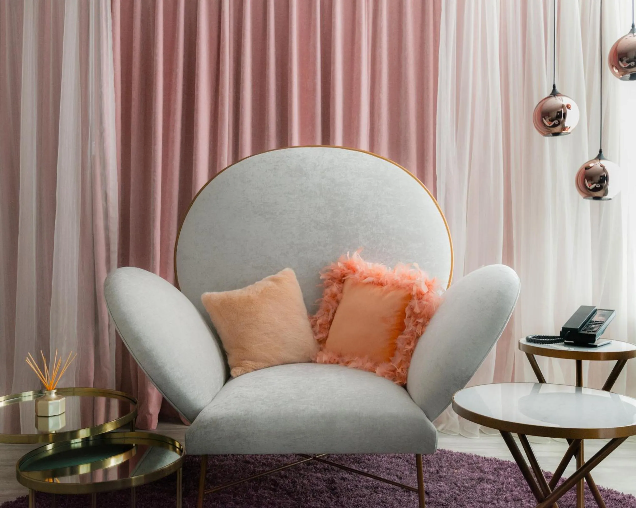 Seating area in Hotelpoispois