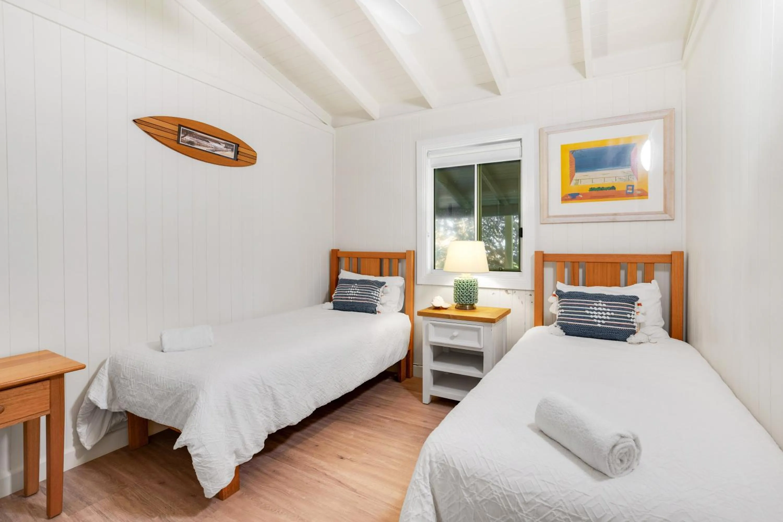 Bed in K'gari Beach Houses