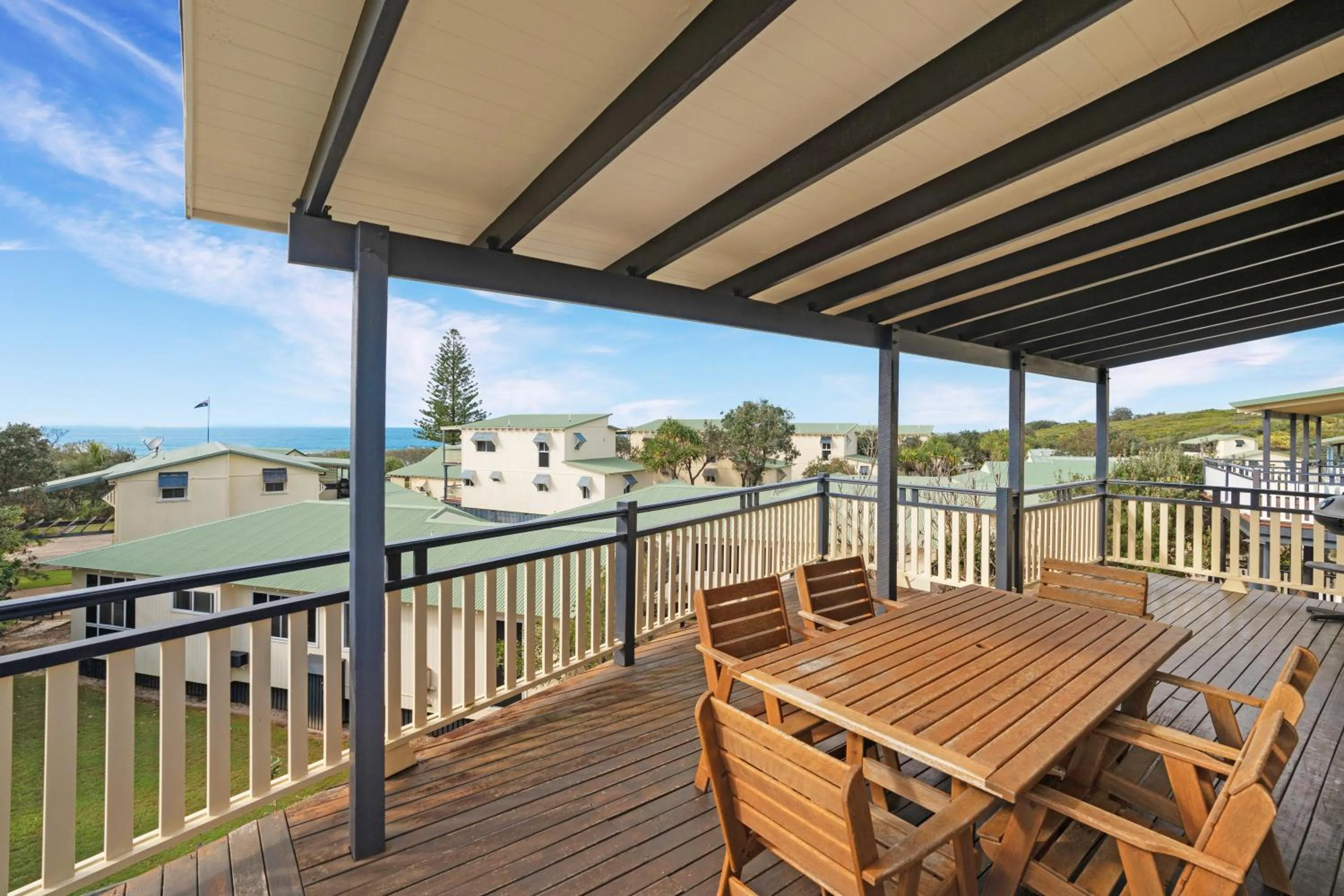 Balcony/Terrace in K'gari Beach Houses
