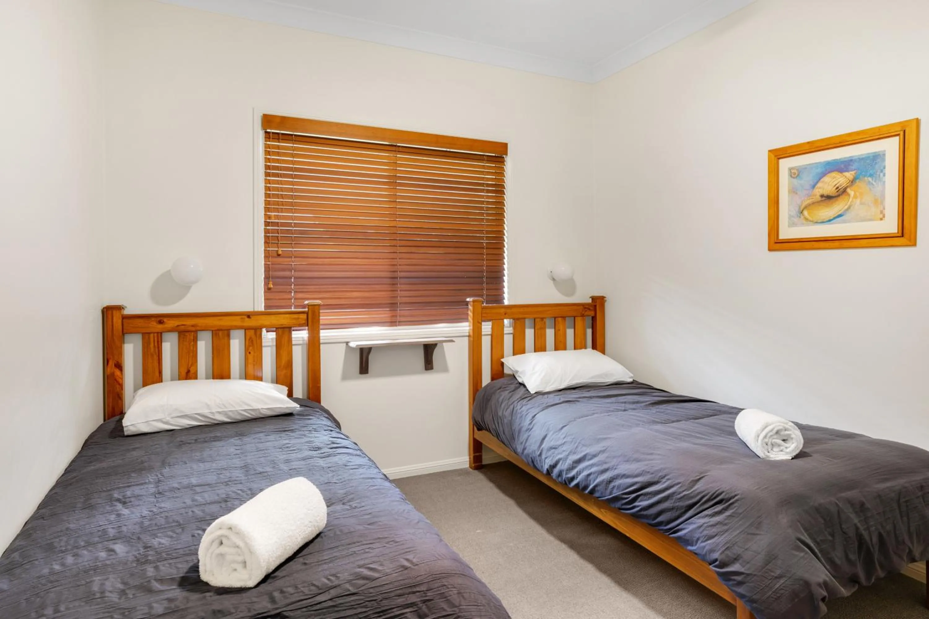 Bed in K'gari Beach Houses