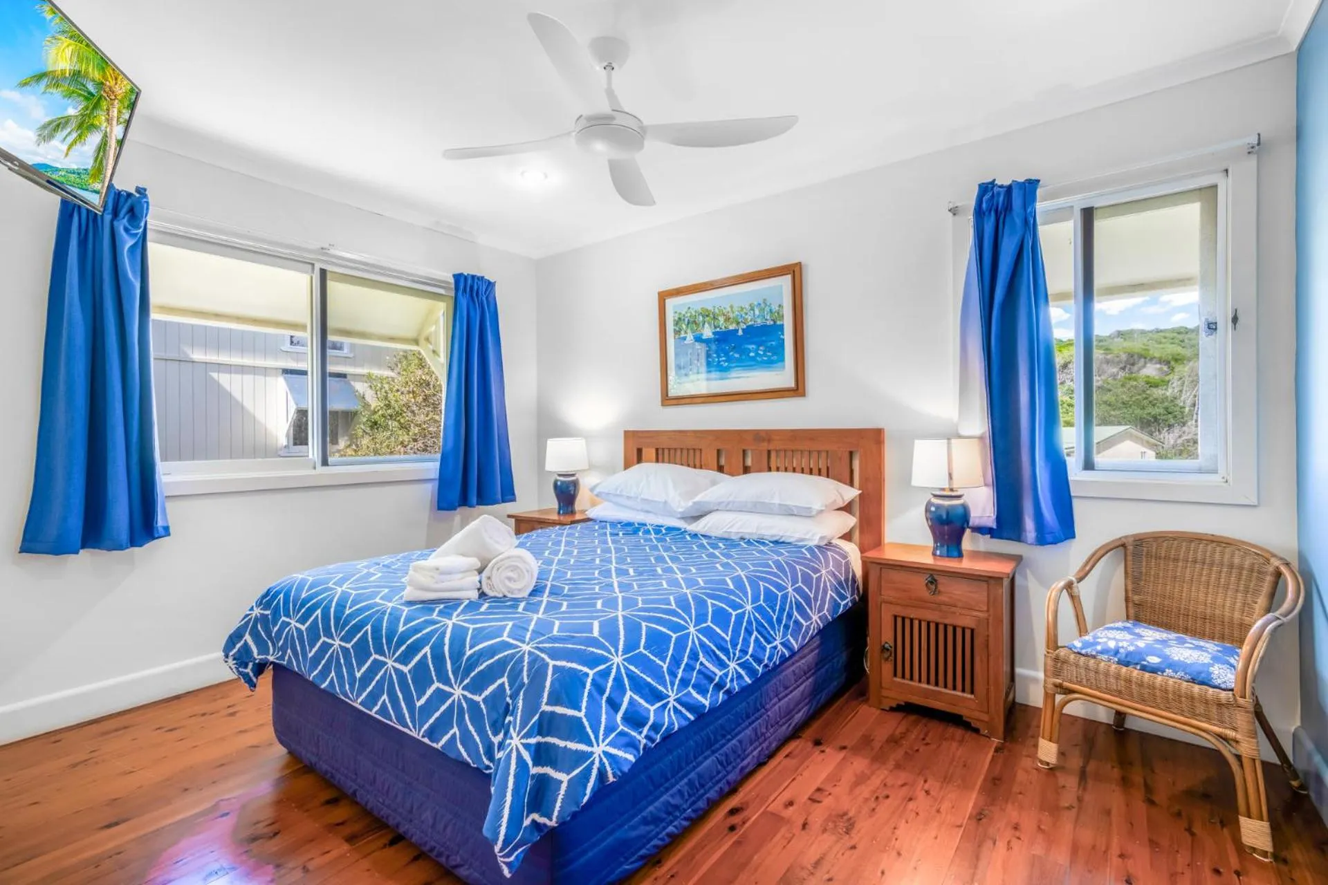 Bedroom, Bed in K'gari Beach Houses