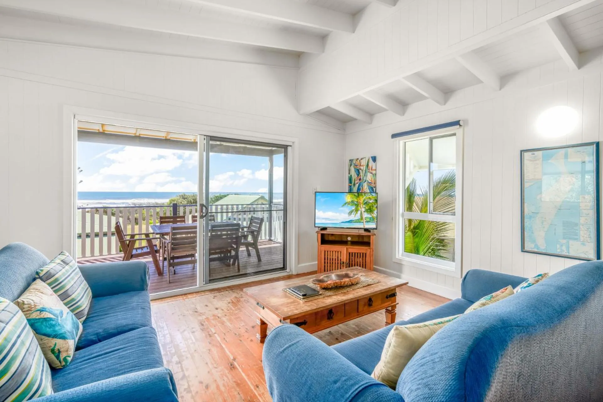 TV and multimedia in K'gari Beach Houses