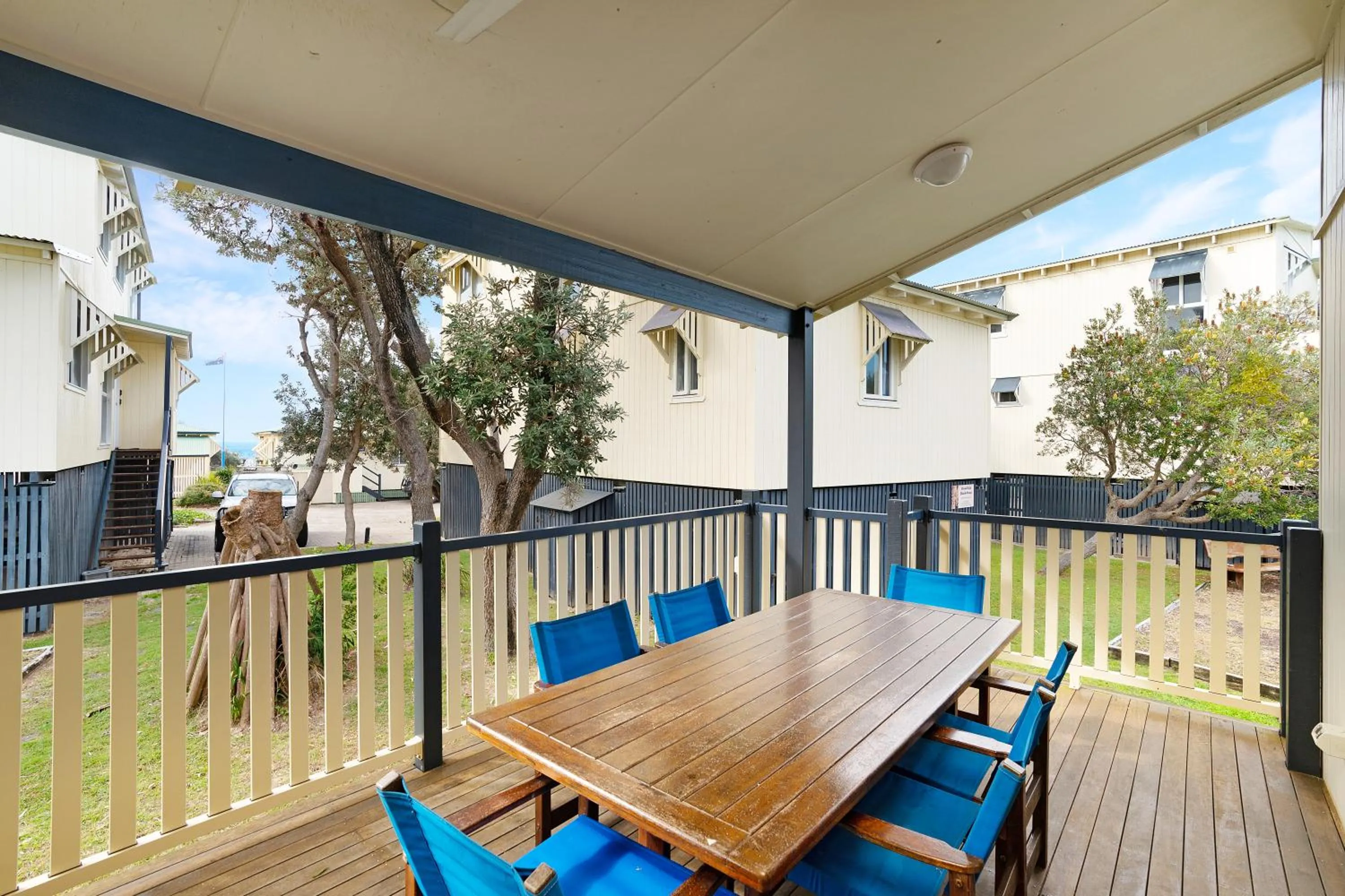 Balcony/Terrace in K'gari Beach Houses