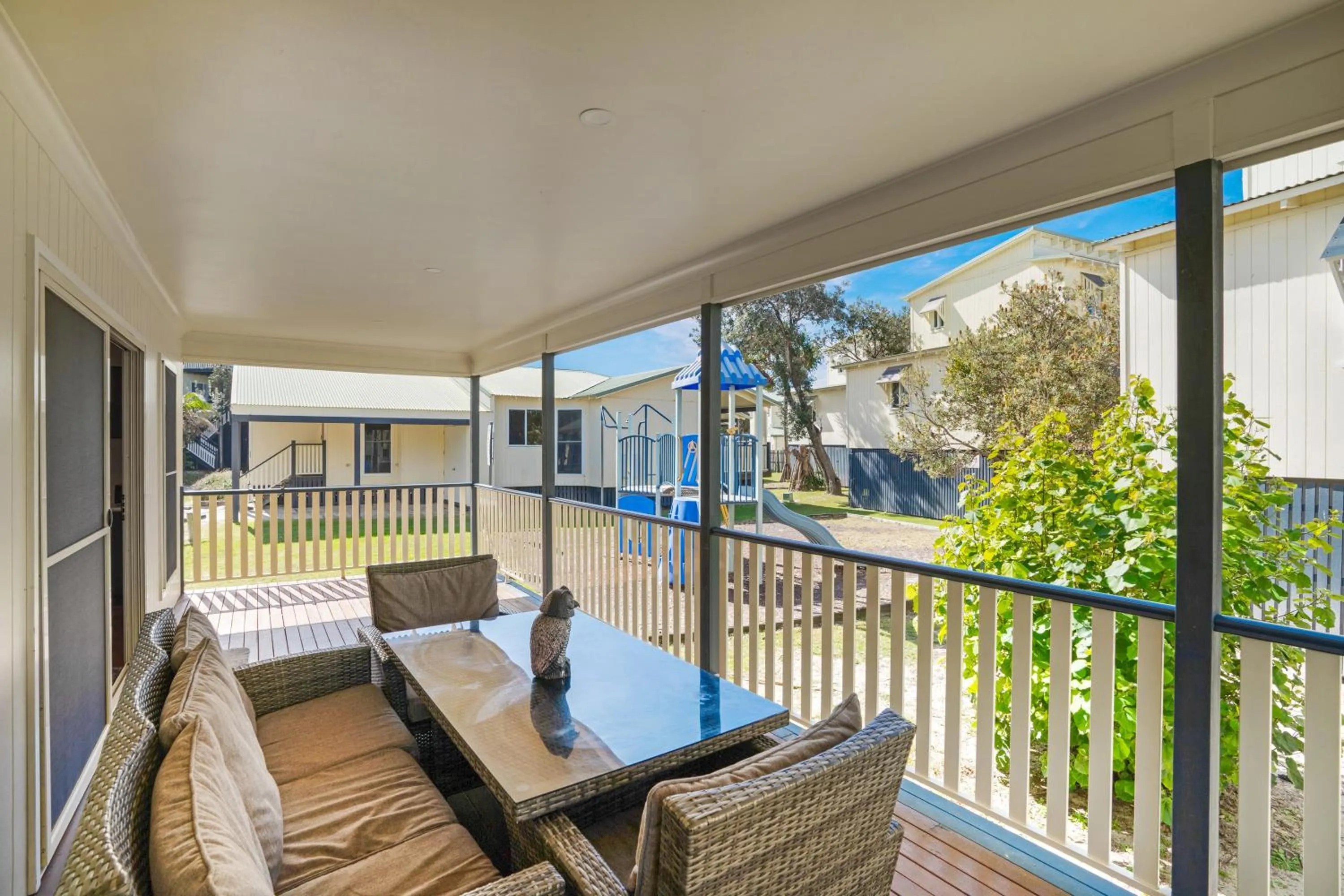 Balcony/Terrace in K'gari Beach Houses