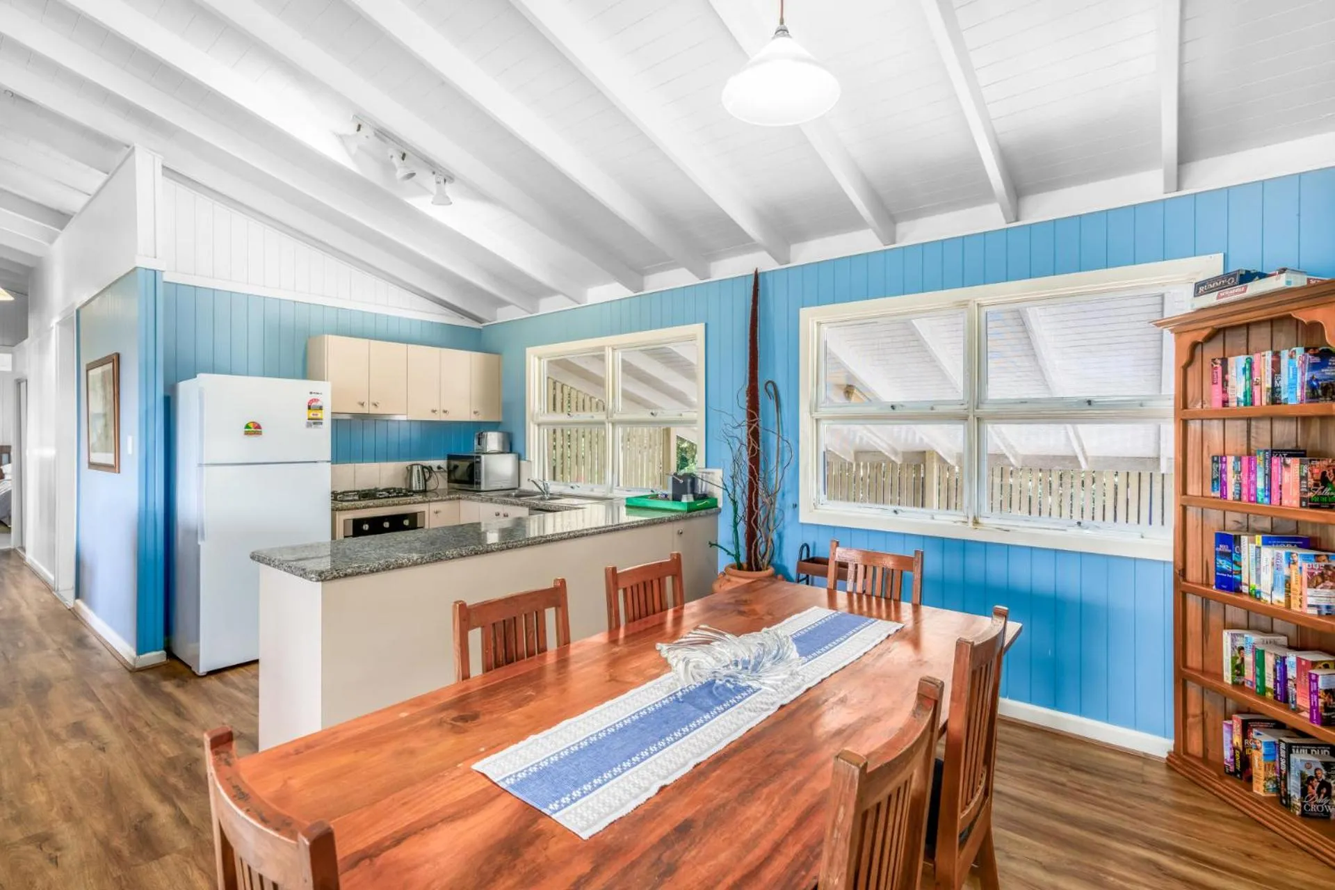Dining area in K'gari Beach Houses