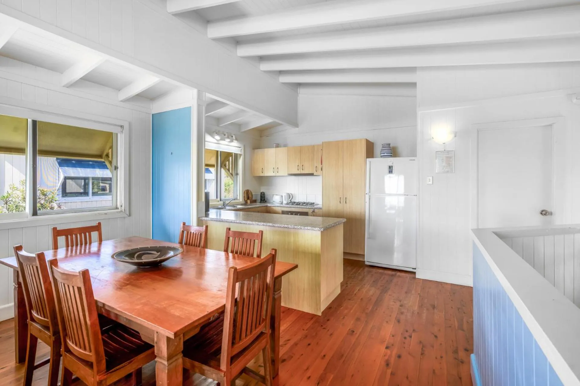 Dining area in K'gari Beach Houses