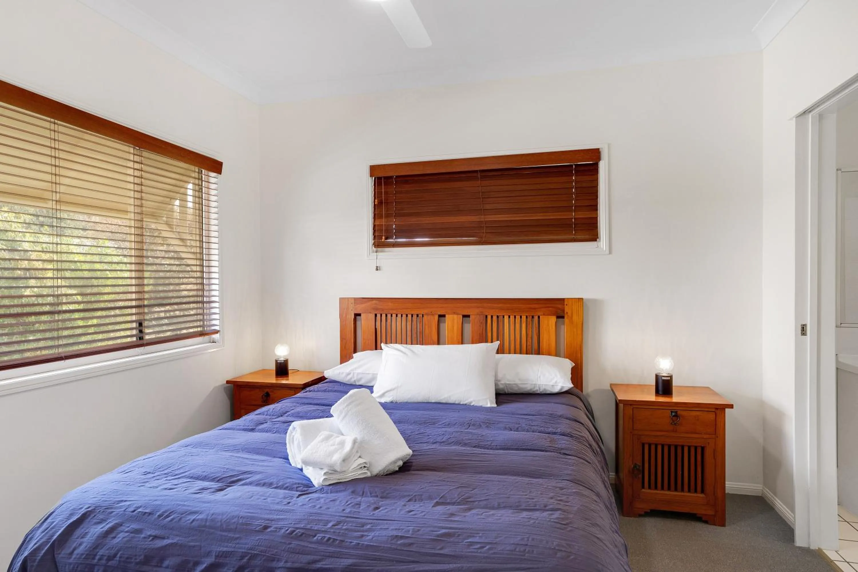 Bed in K'gari Beach Houses