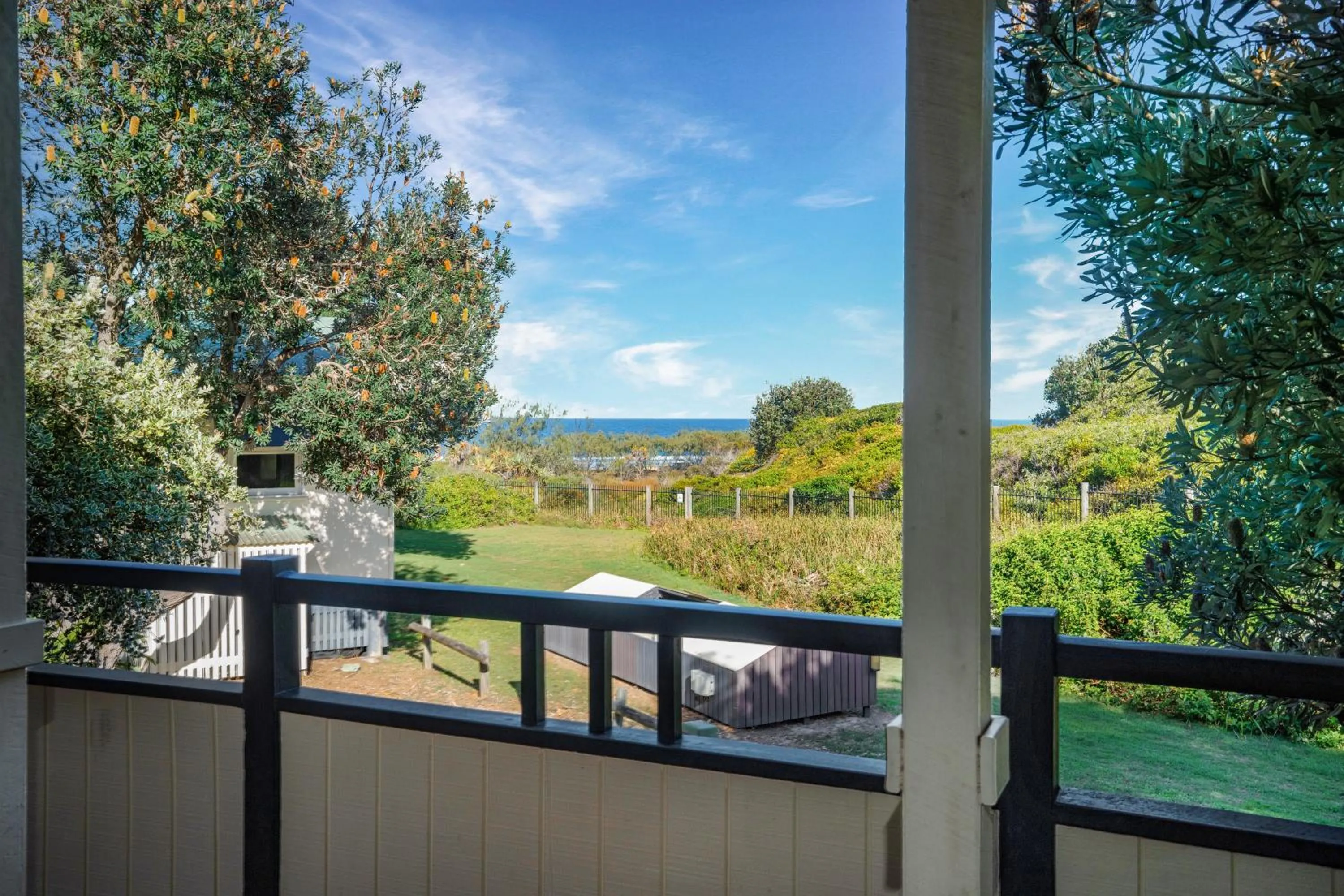 Balcony/Terrace in K'gari Beach Houses
