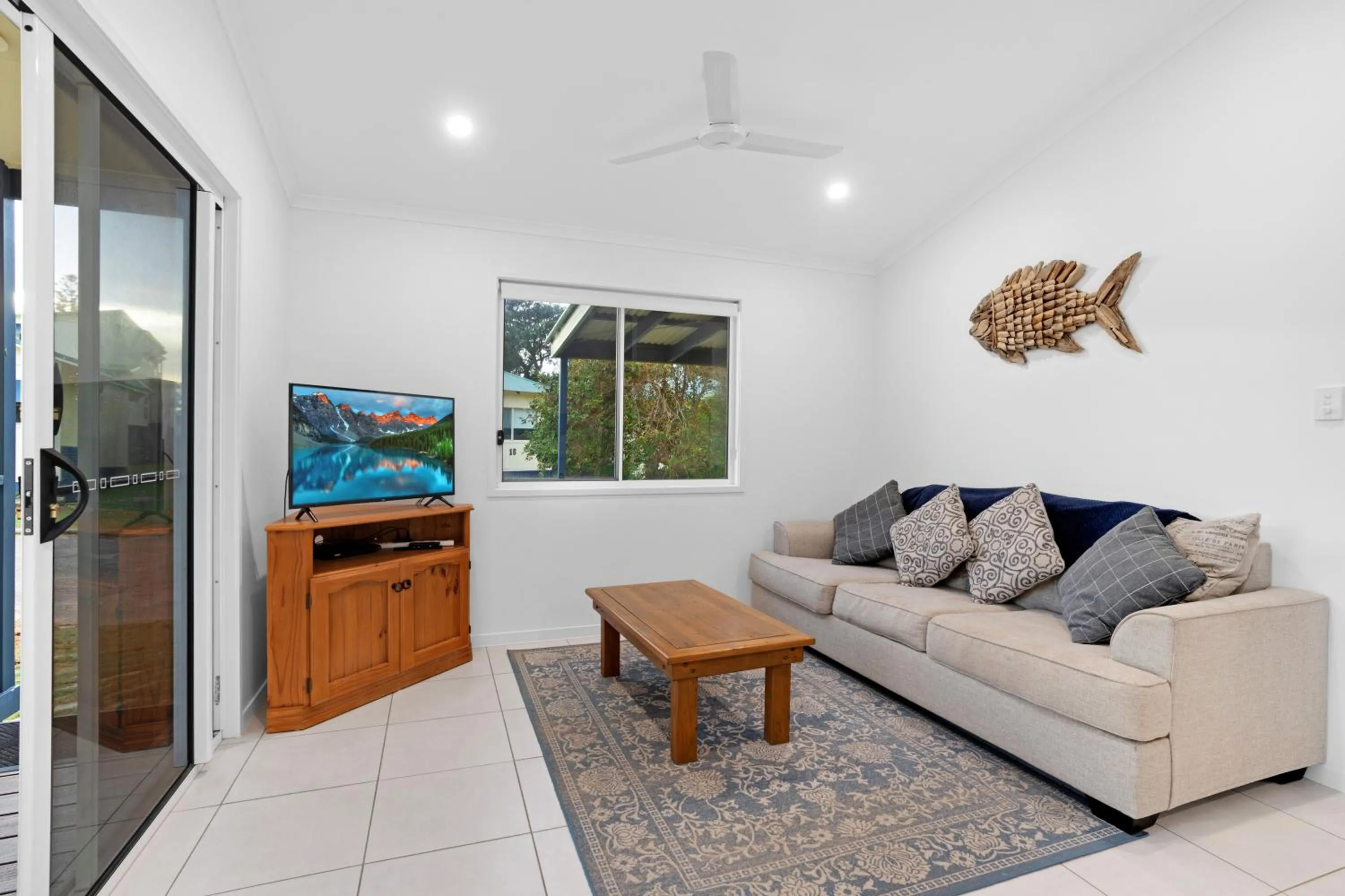 TV and multimedia in K'gari Beach Houses