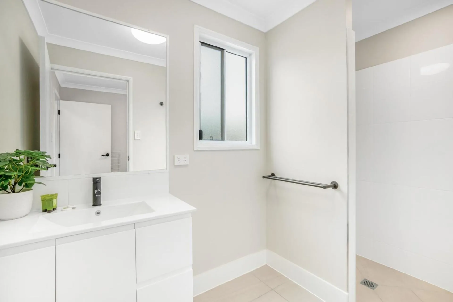 Shower in K'gari Beach Houses