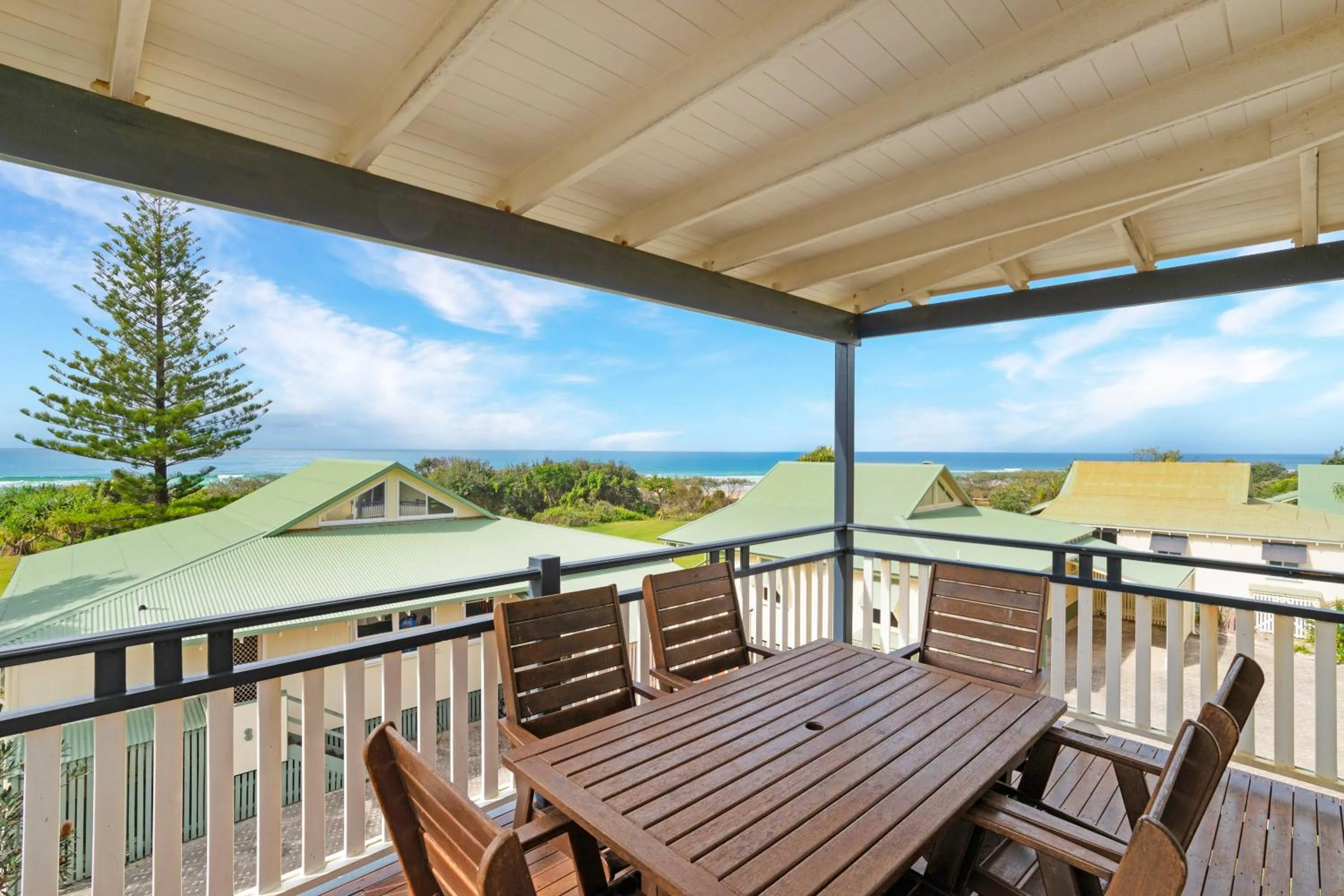 Balcony/Terrace in K'gari Beach Houses