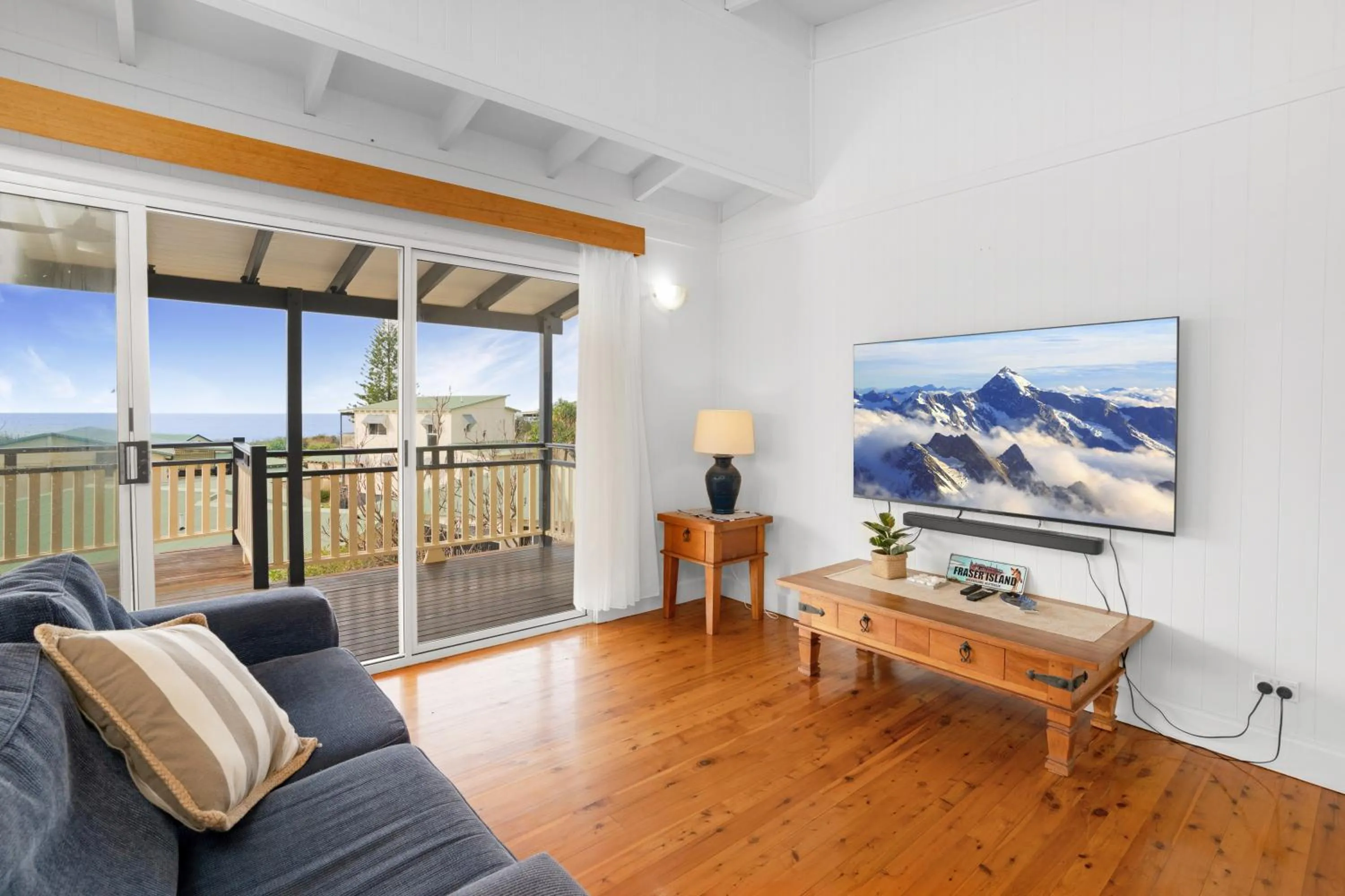 TV and multimedia in K'gari Beach Houses