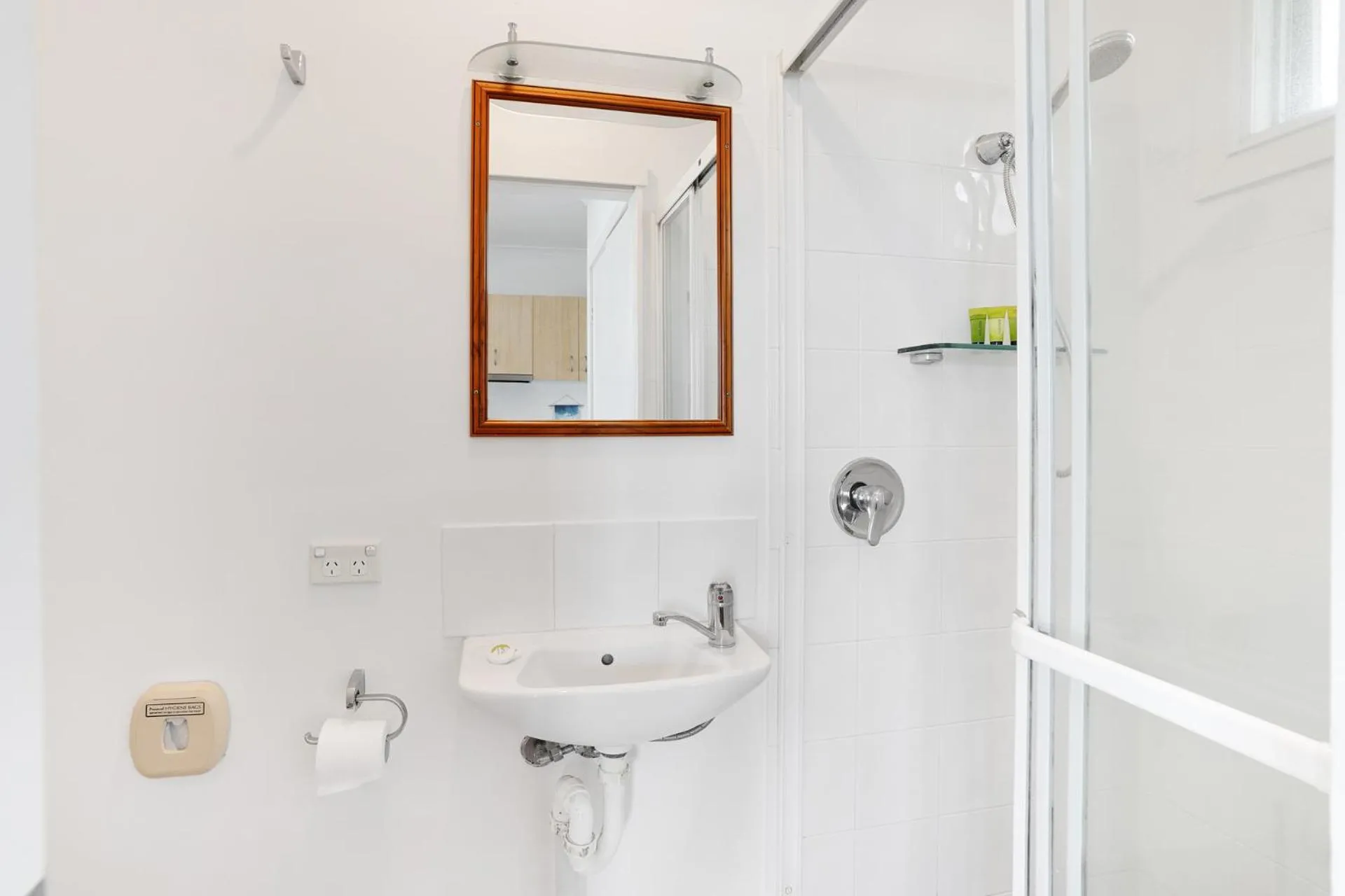 Shower in K'gari Beach Houses
