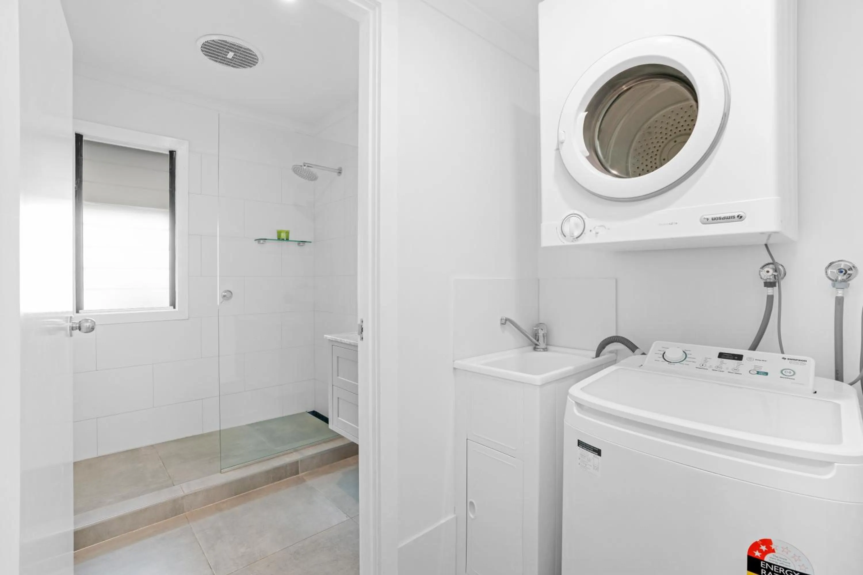 Bathroom in K'gari Beach Houses