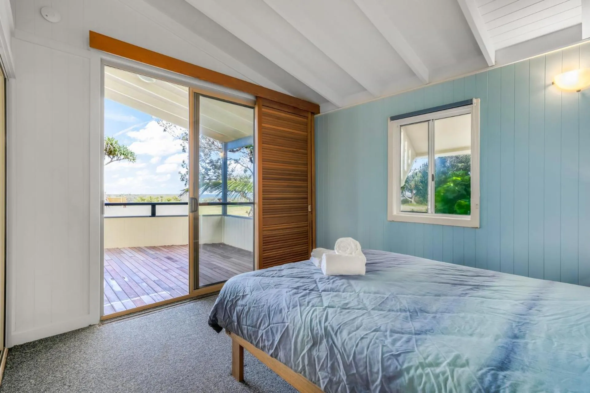 Bed in K'gari Beach Houses