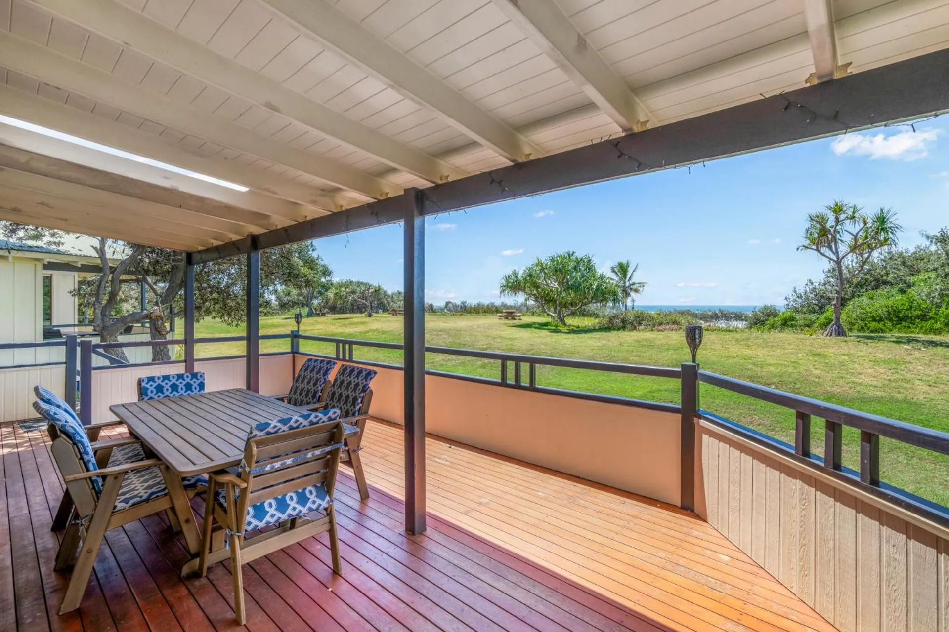 Balcony/Terrace in K'gari Beach Houses