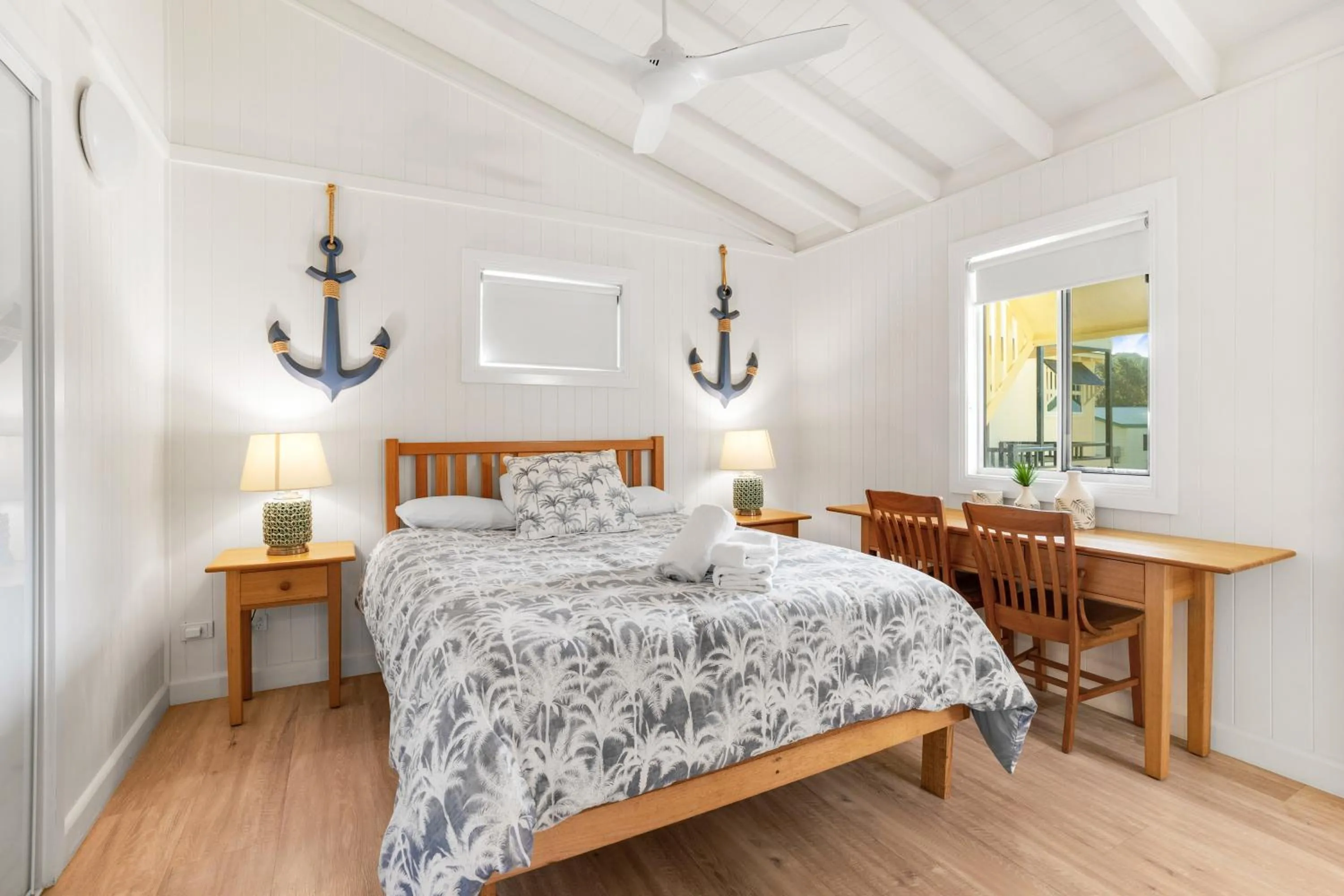 Bed in K'gari Beach Houses