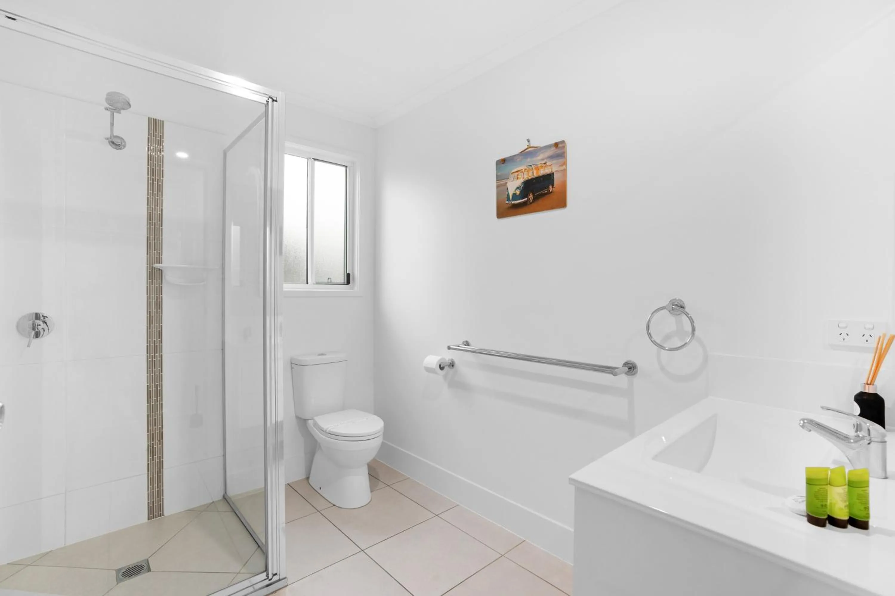 Bathroom in K'gari Beach Houses