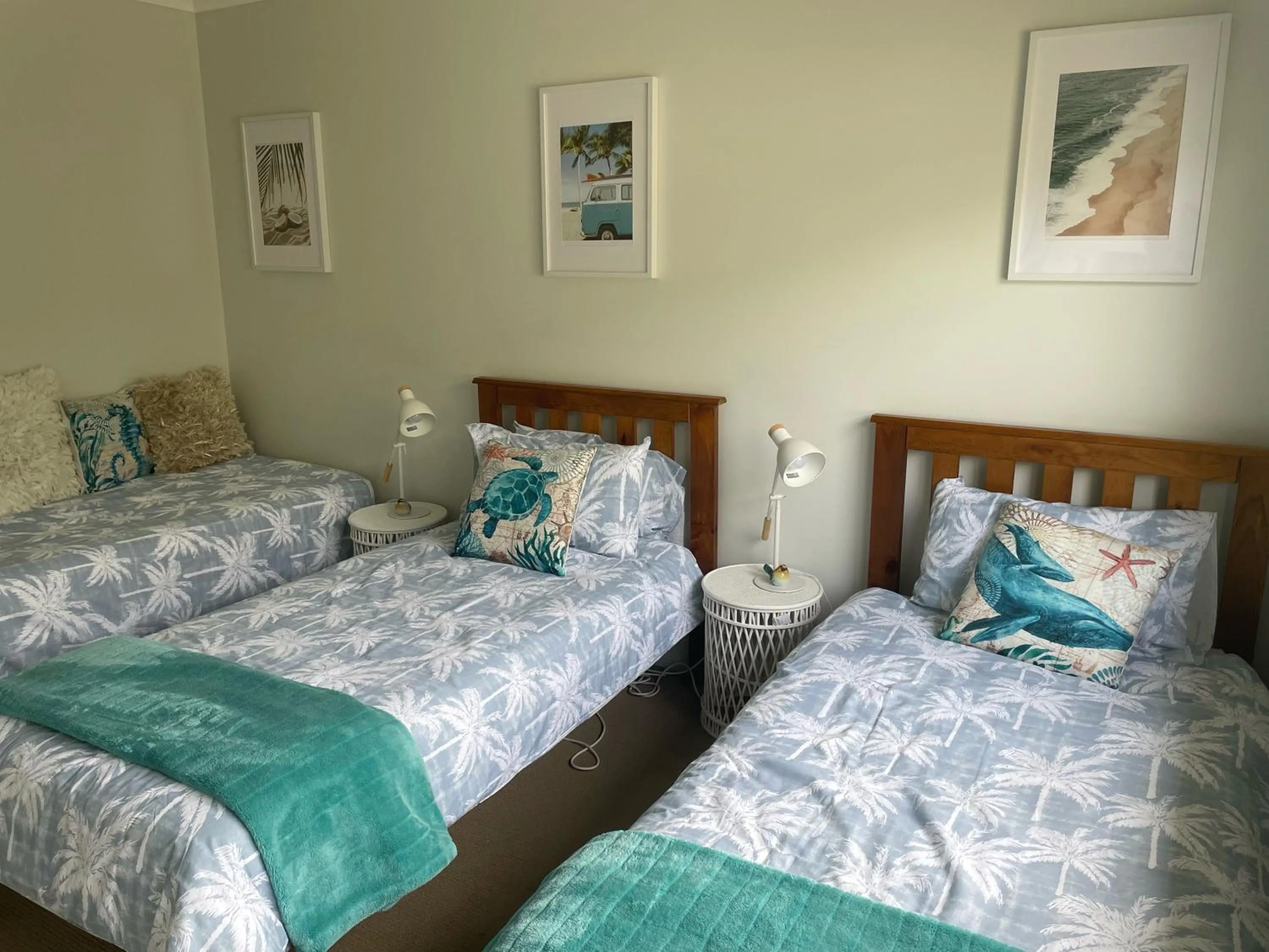Bed in K'gari Beach Houses