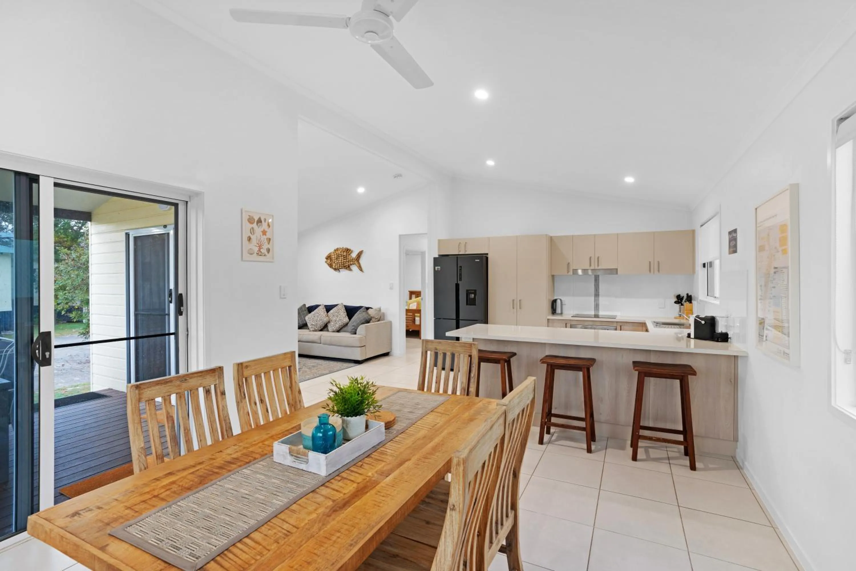 Kitchen or kitchenette in K'gari Beach Houses