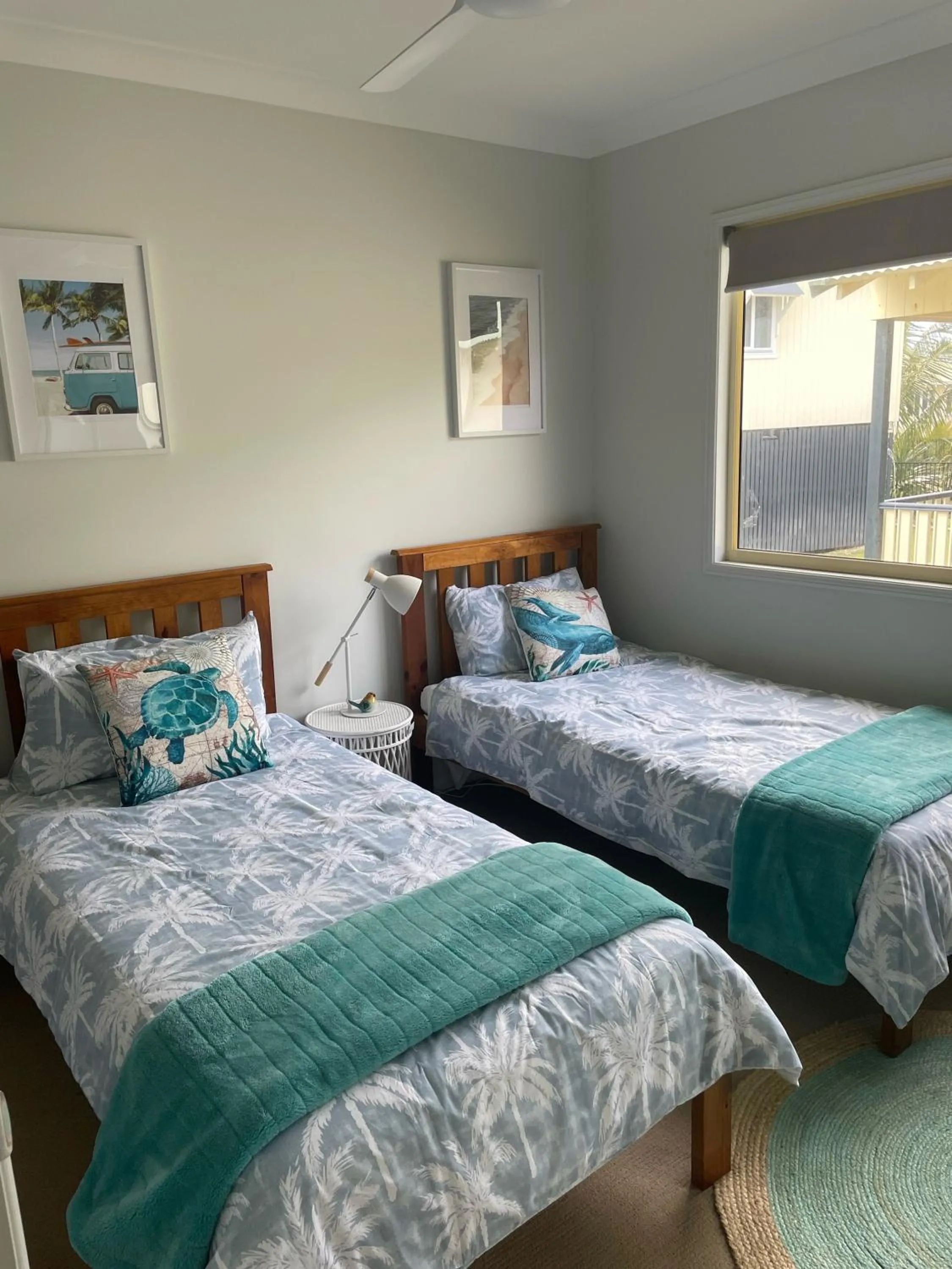 Bed in K'gari Beach Houses