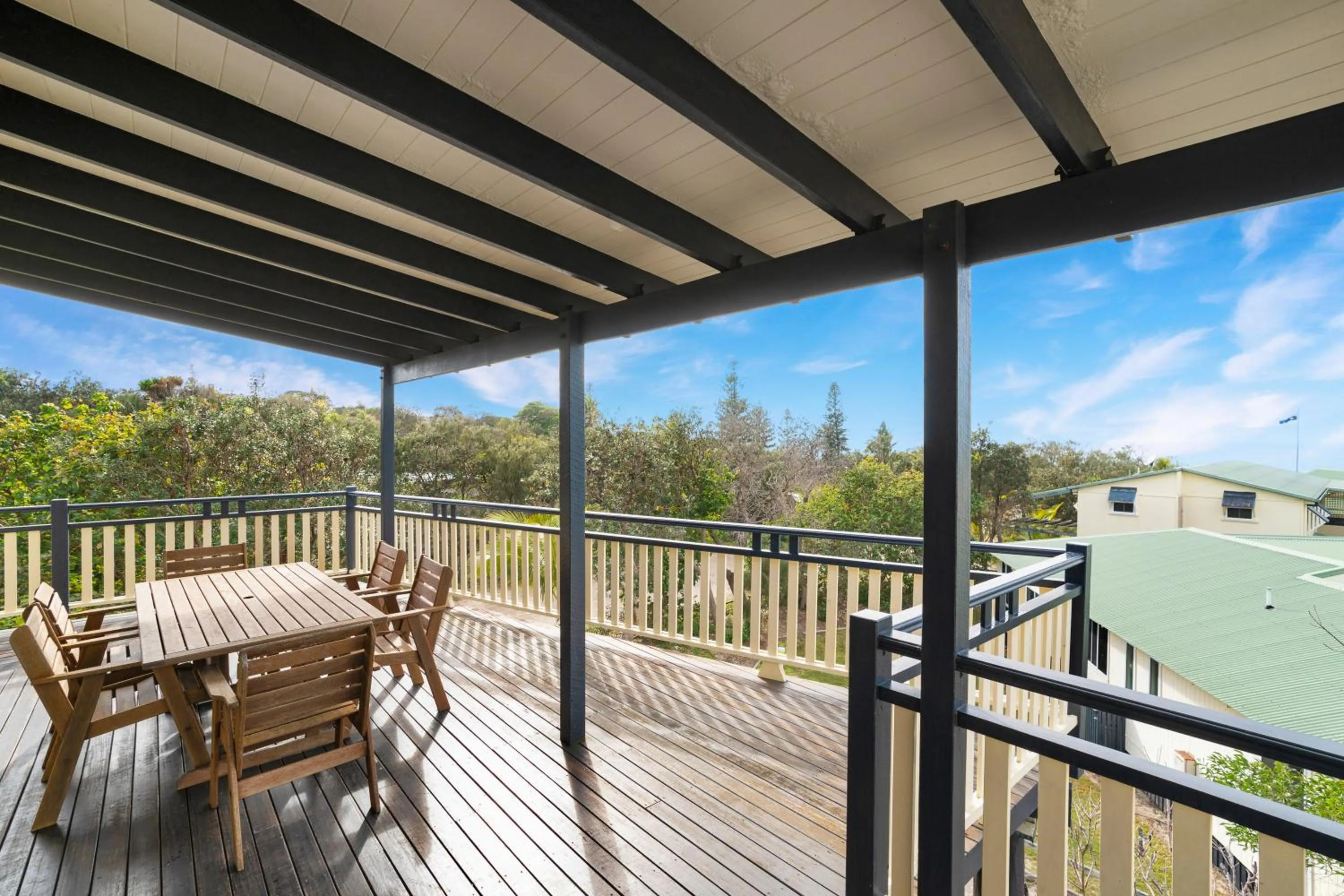 Balcony/Terrace in K'gari Beach Houses