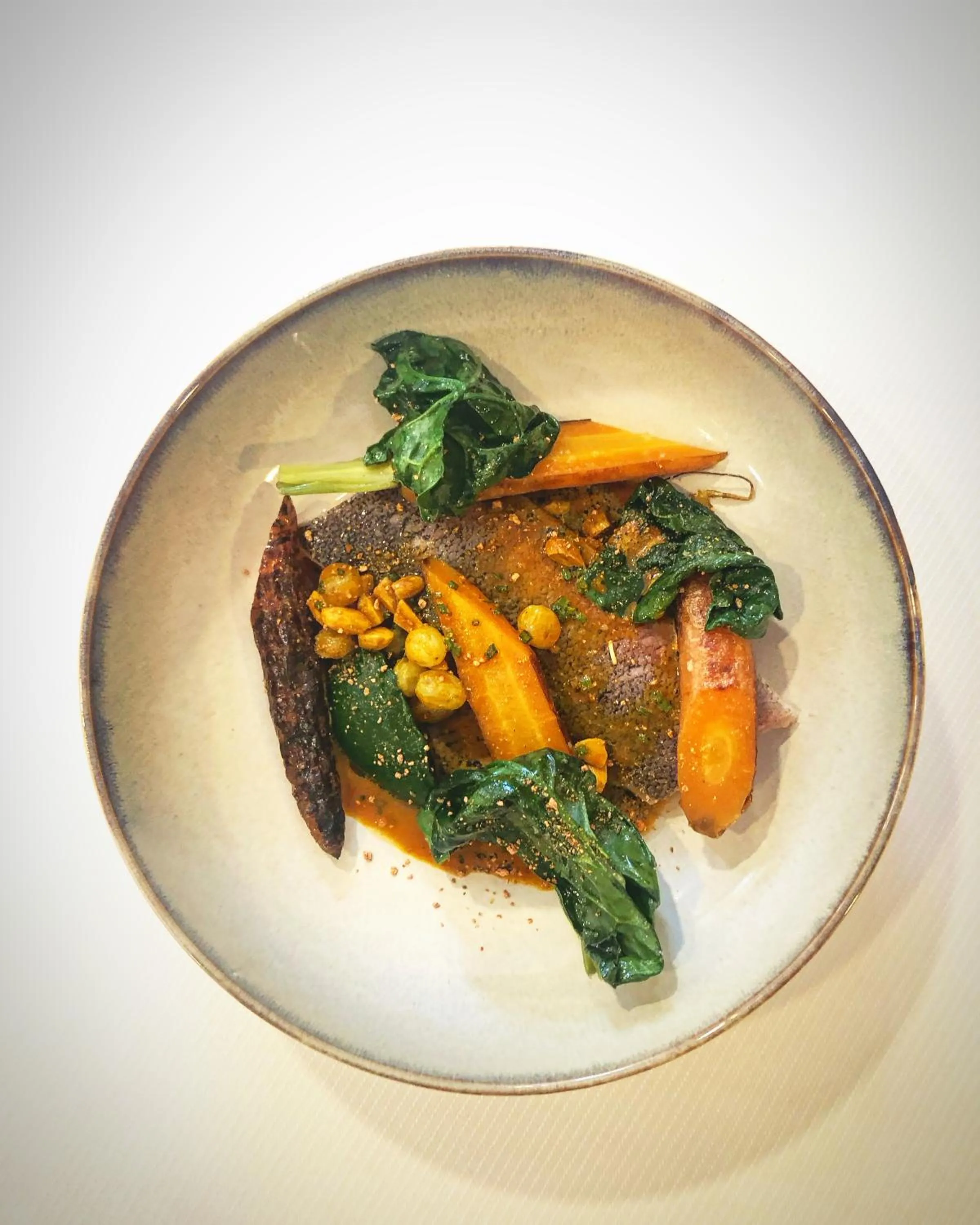 Food in Logis Hôtel & Restaurant Le Cheval Blanc et Clovis