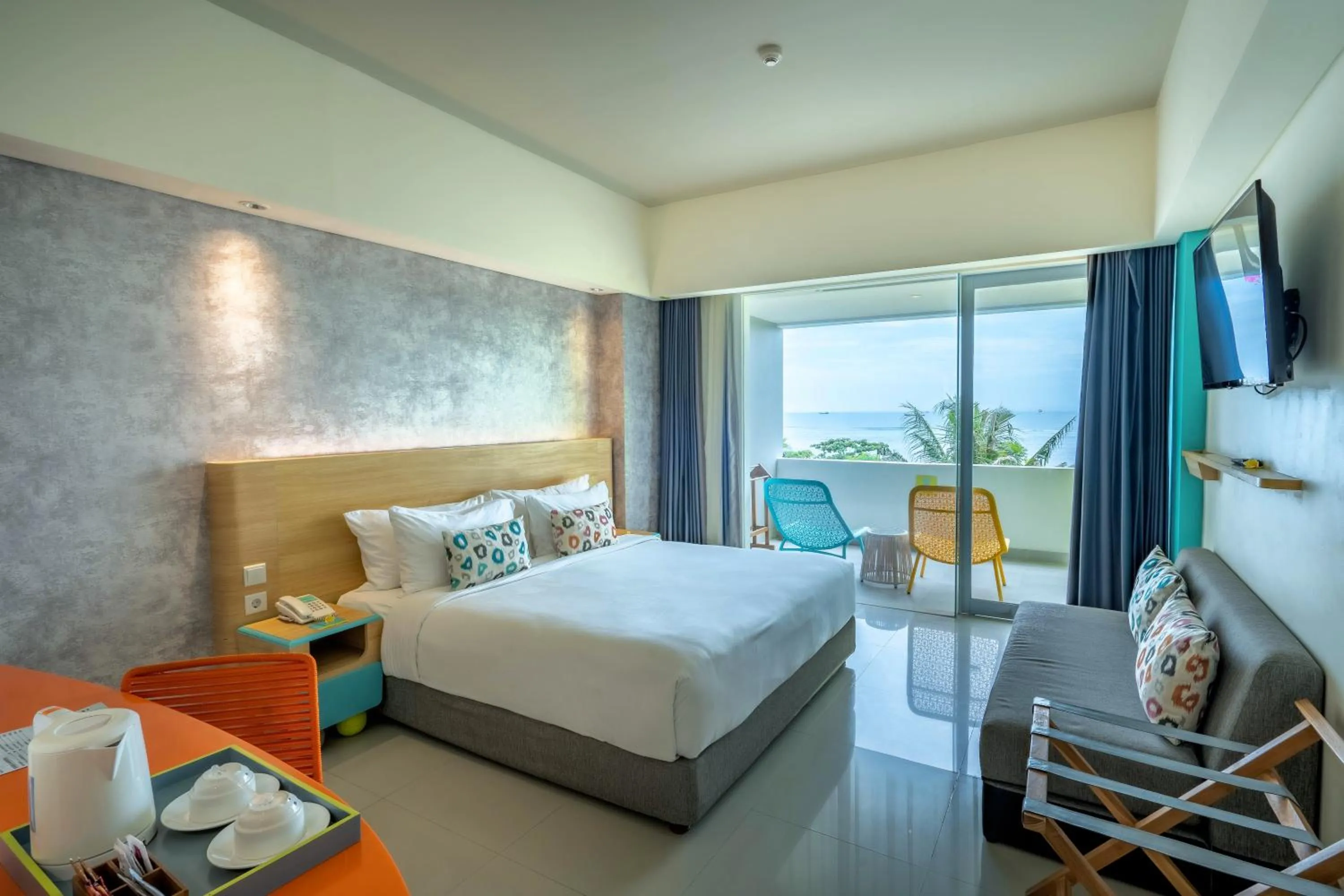 Bed in Tijili Hotel Benoa