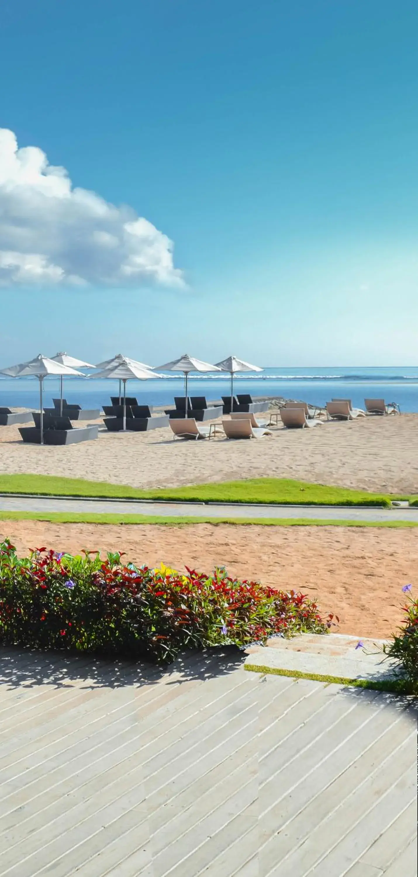 Beach in Tijili Benoa