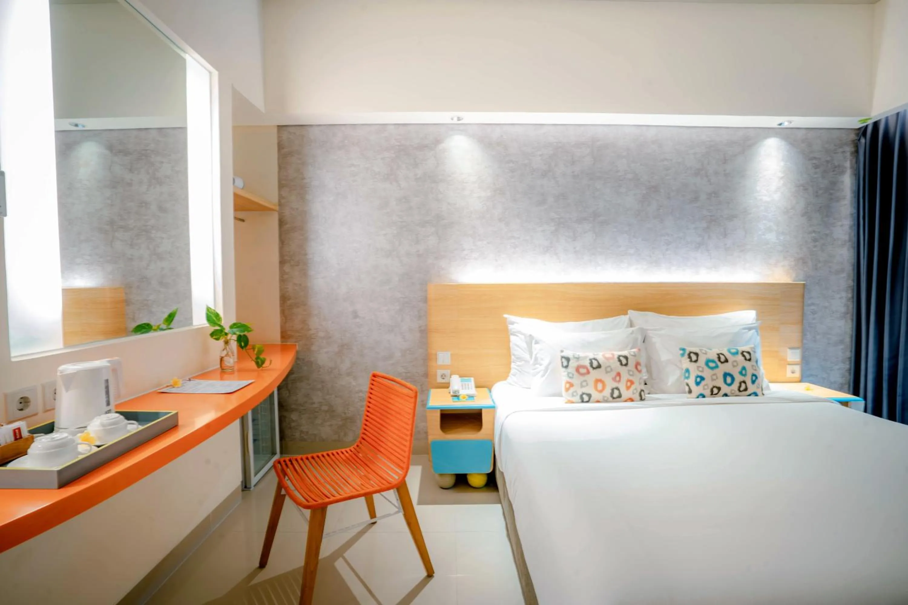 Bed in Tijili Hotel Benoa