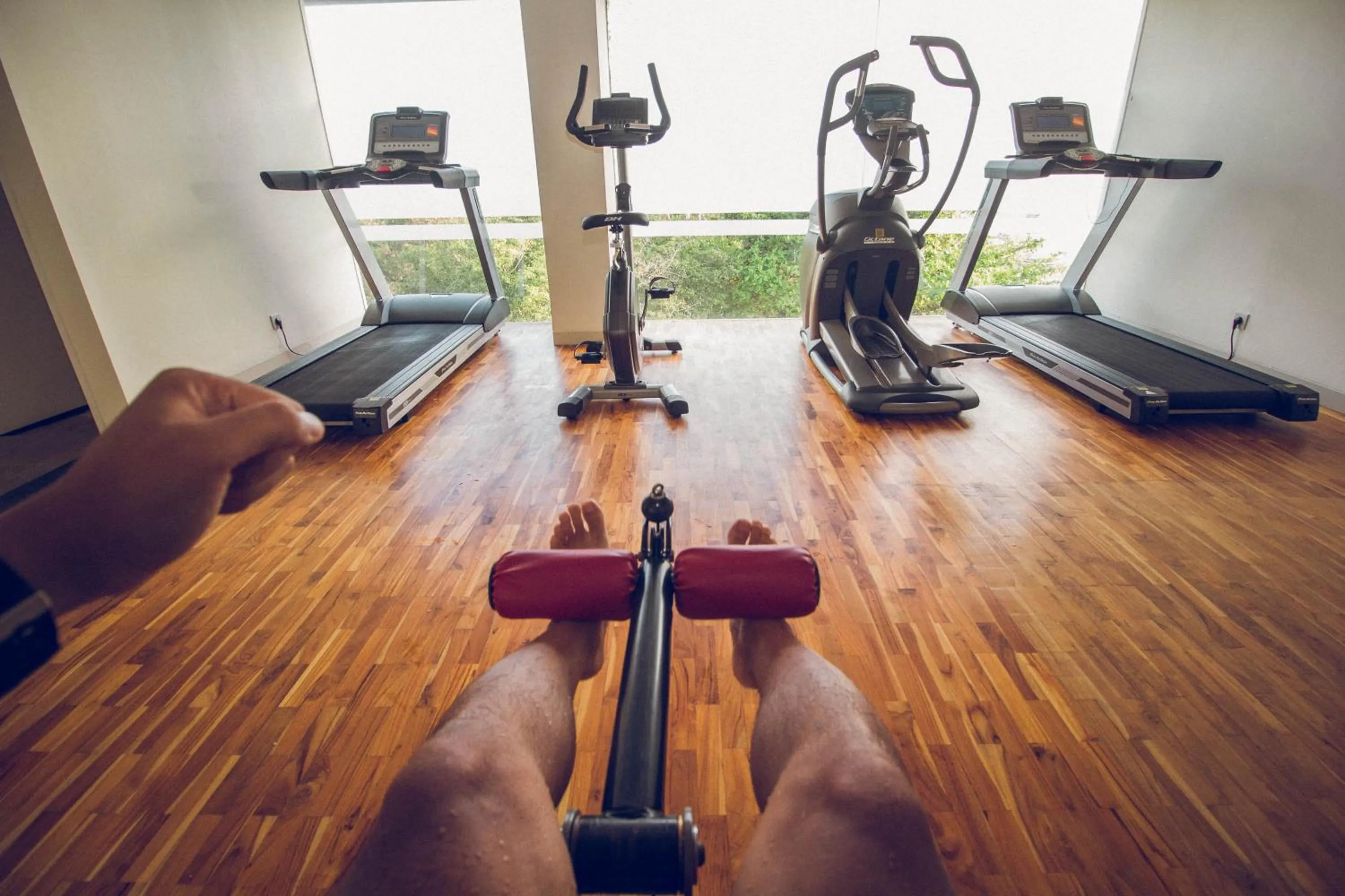 Fitness centre/facilities in Tijili Hotel Benoa