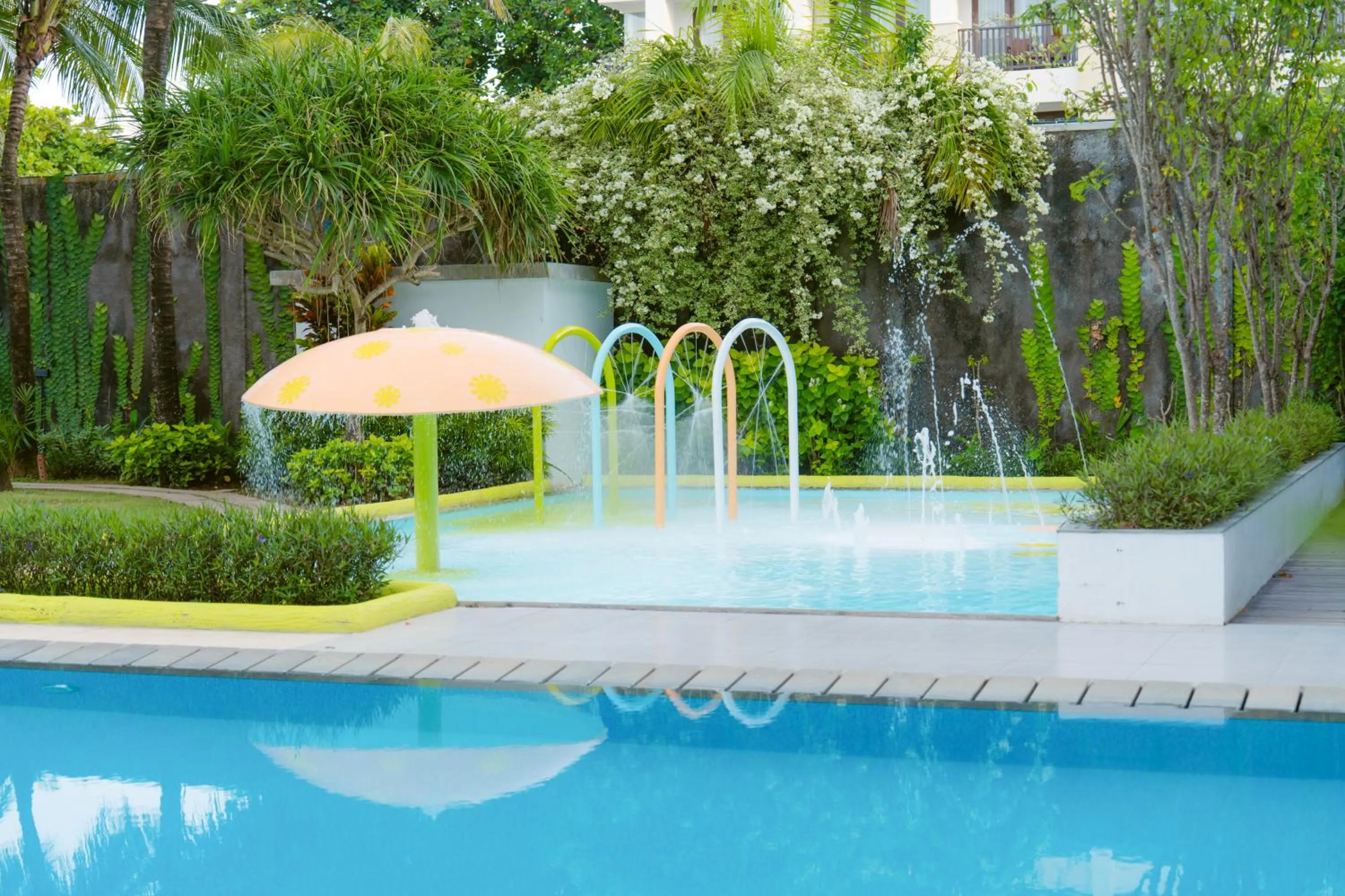 Aqua park in Tijili Hotel Benoa