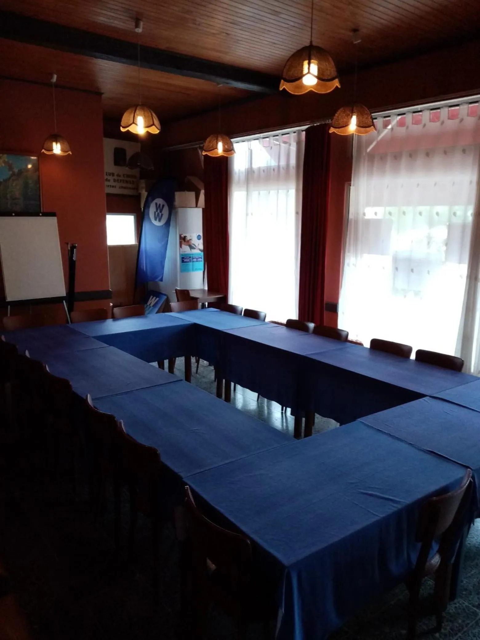 Meeting/conference room in Logis Hôtel restaurant Horizon 117
