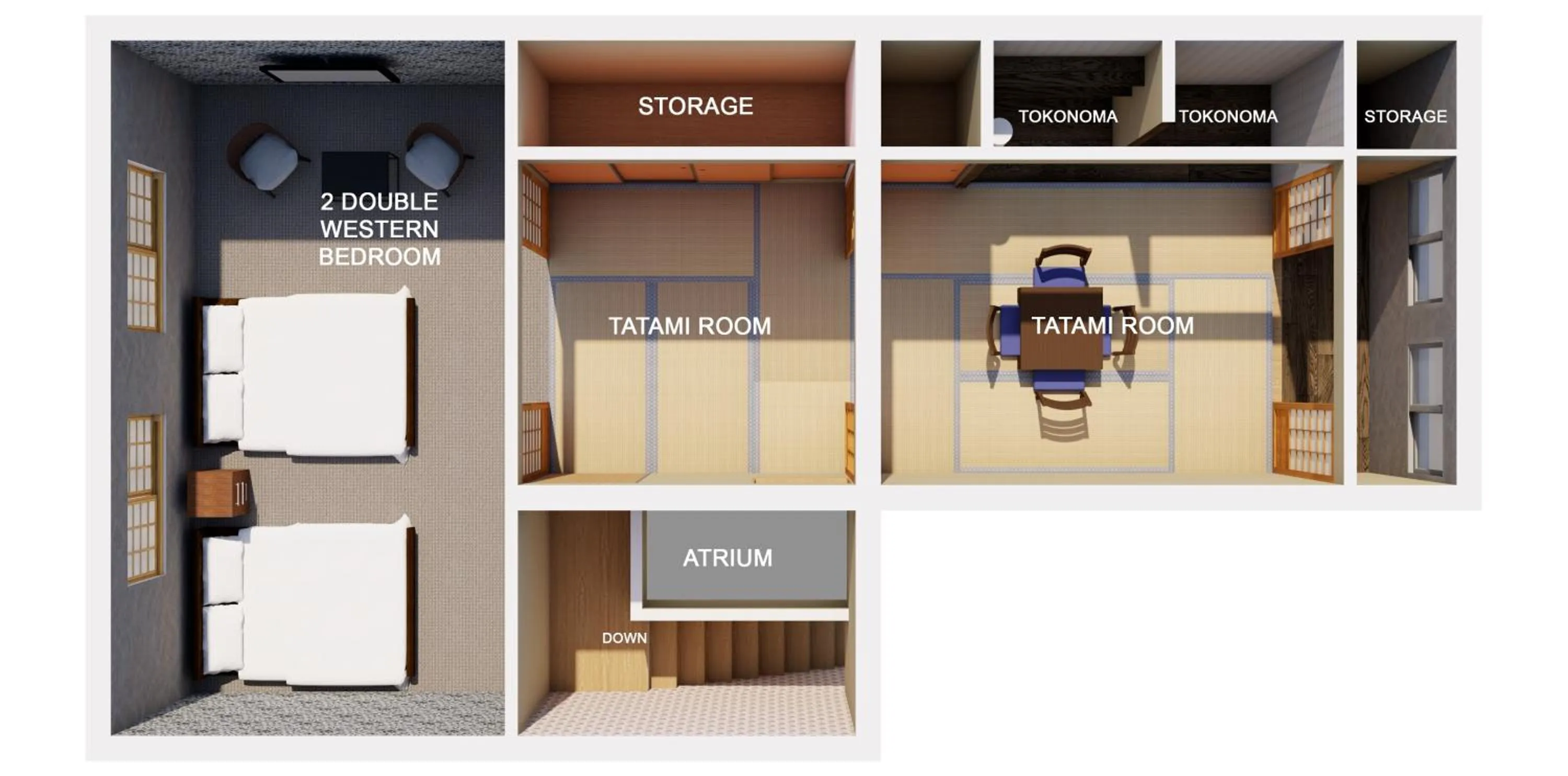 Floor plan in Shiki Homes SHINJIN