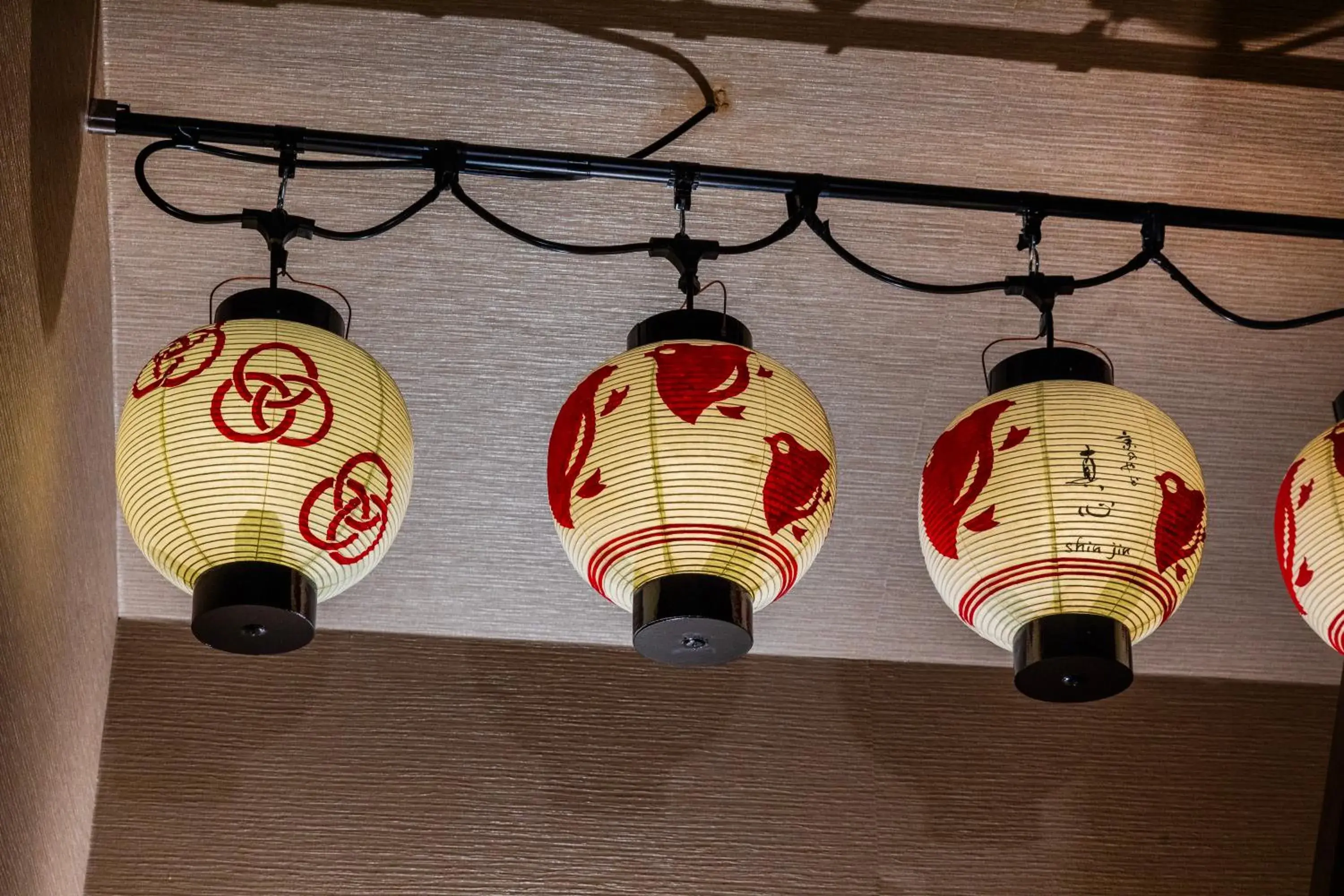 Decorative detail in Shiki Homes TAIMEI