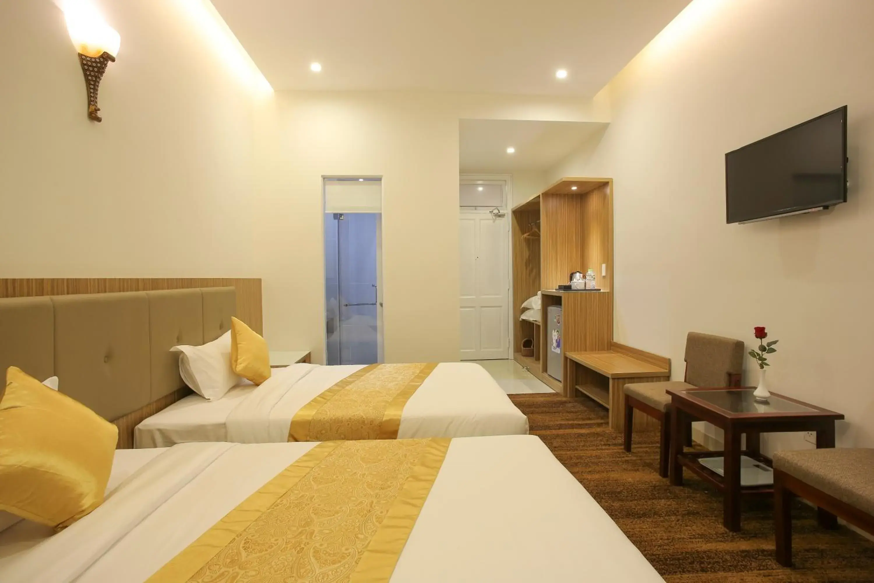 Bed in Red Palace Hotel Bed in Red Palace Hotel