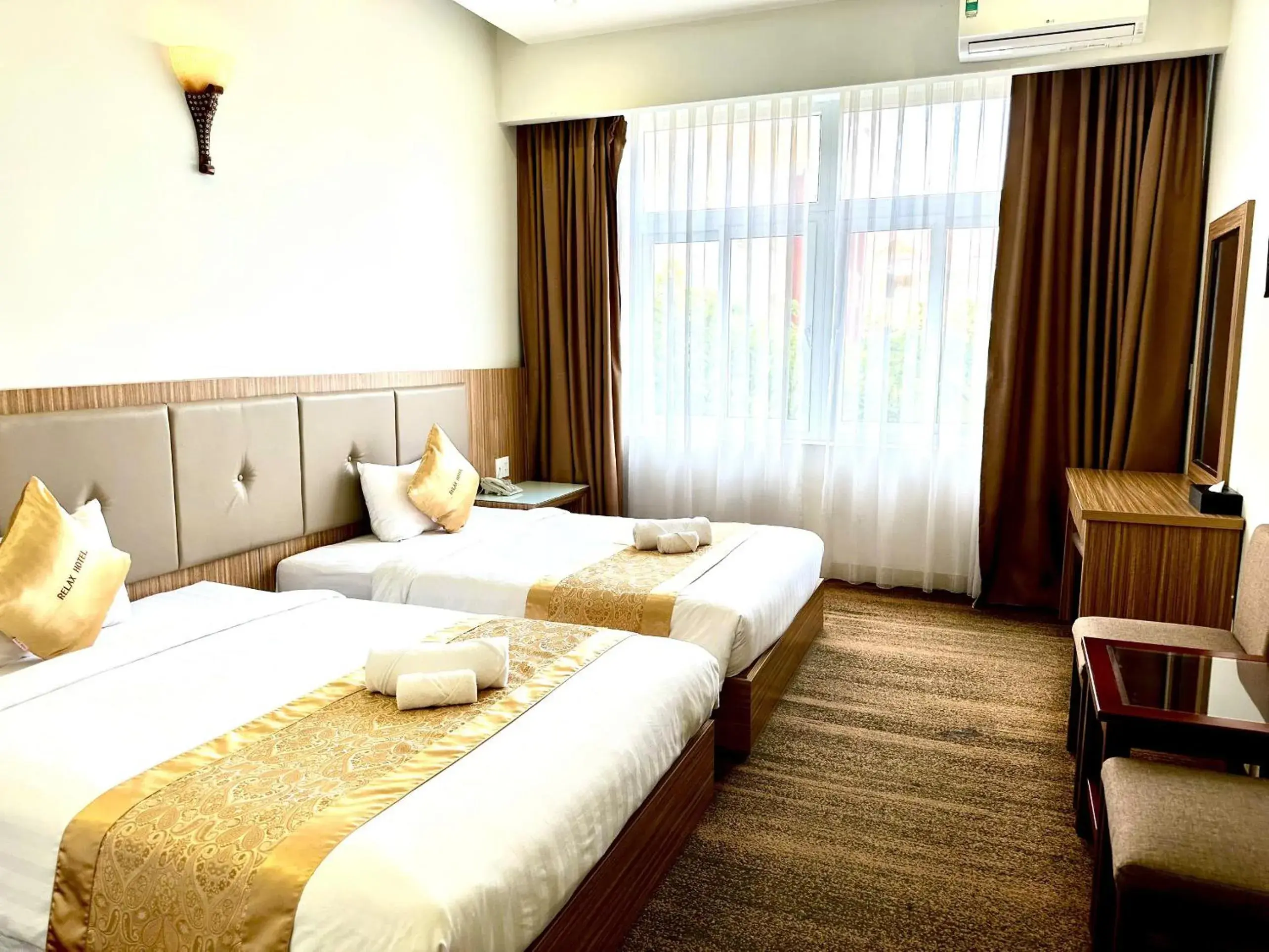 Bed in Red Palace Hotel Bed in Red Palace Hotel