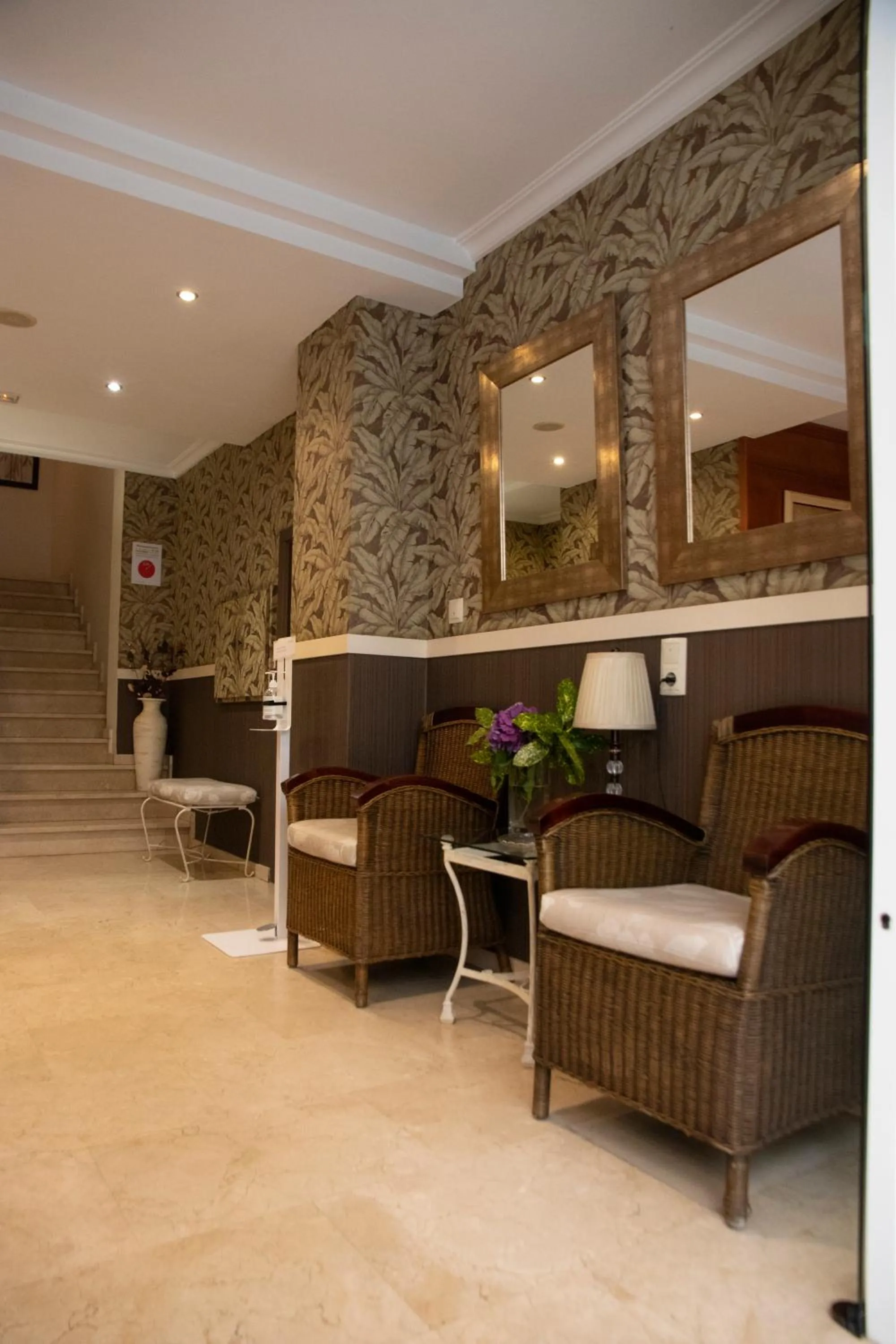 Lobby or reception in Hotel Casa Román