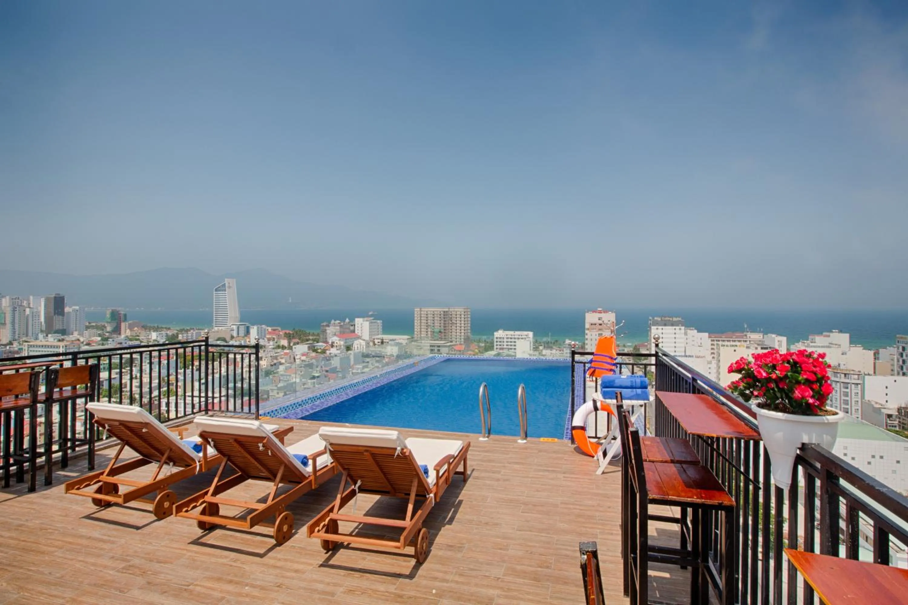 City view in ANFADA Hotel Danang