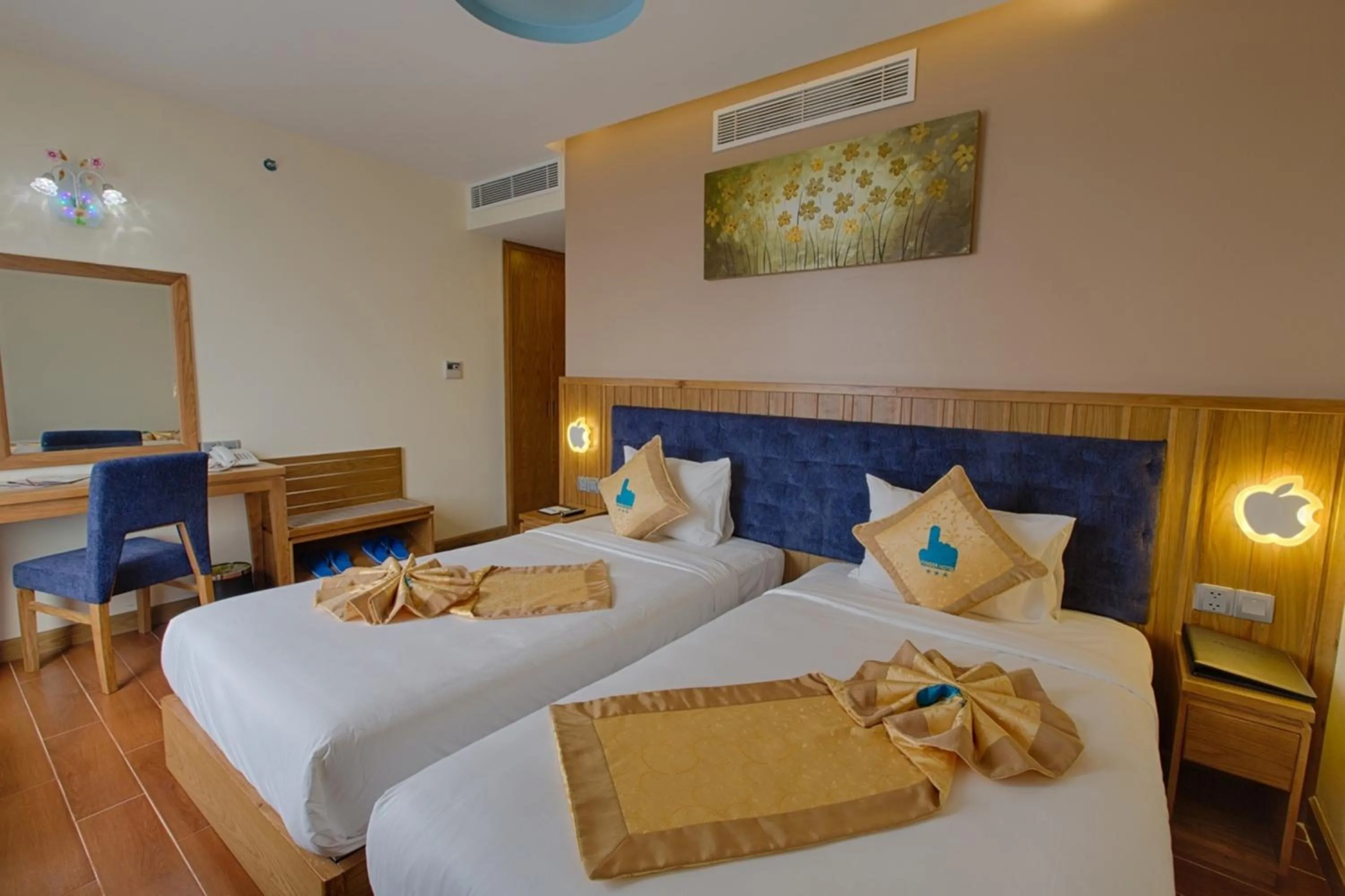 Living room, Bed in ANFADA Hotel Danang