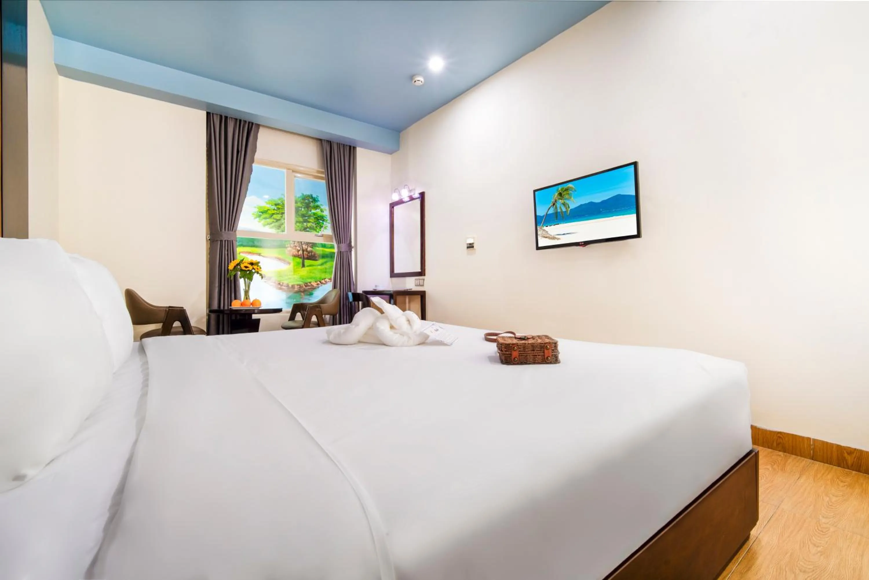 Bed in ANFADA Hotel Danang