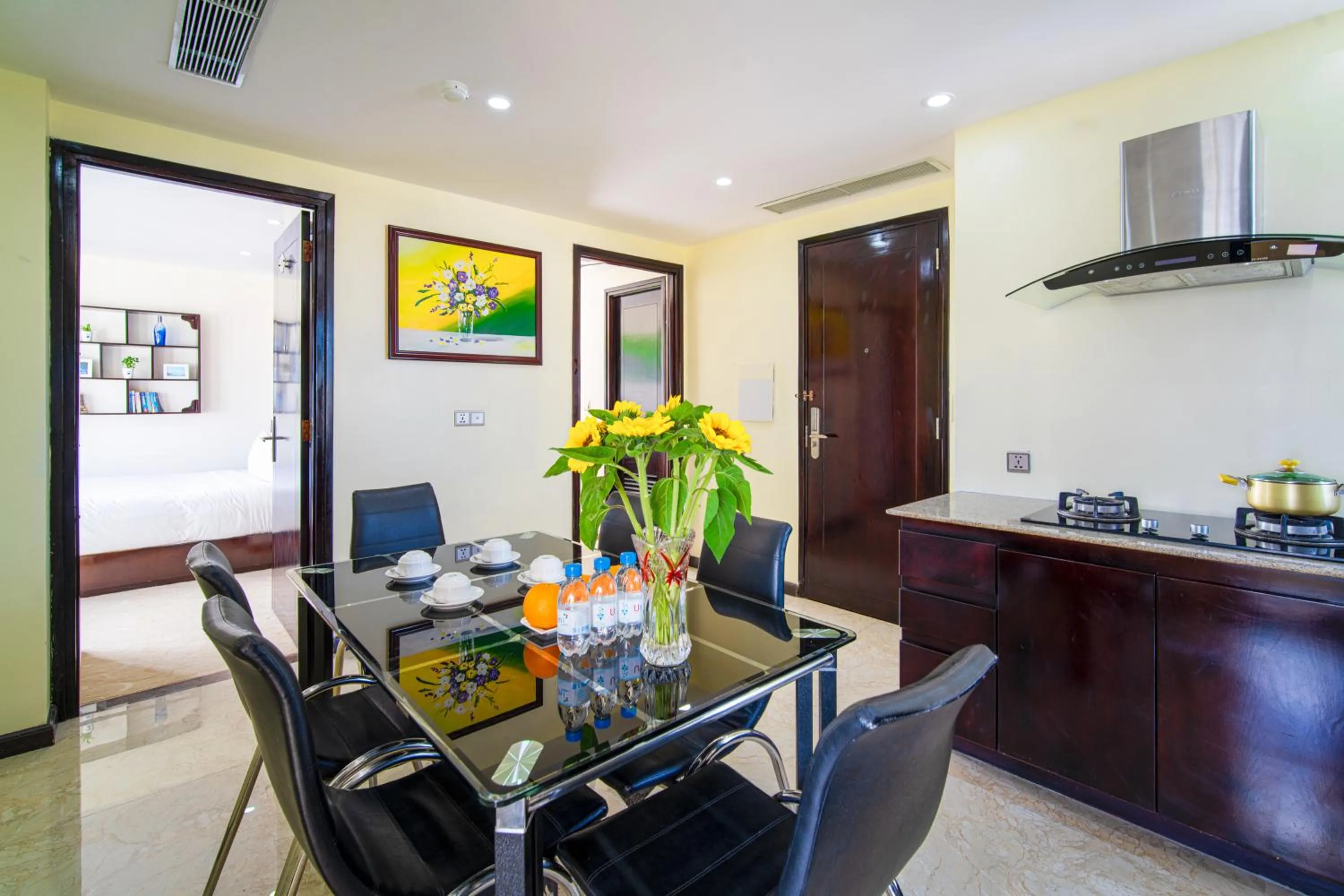 Living room in ANFADA Hotel Danang