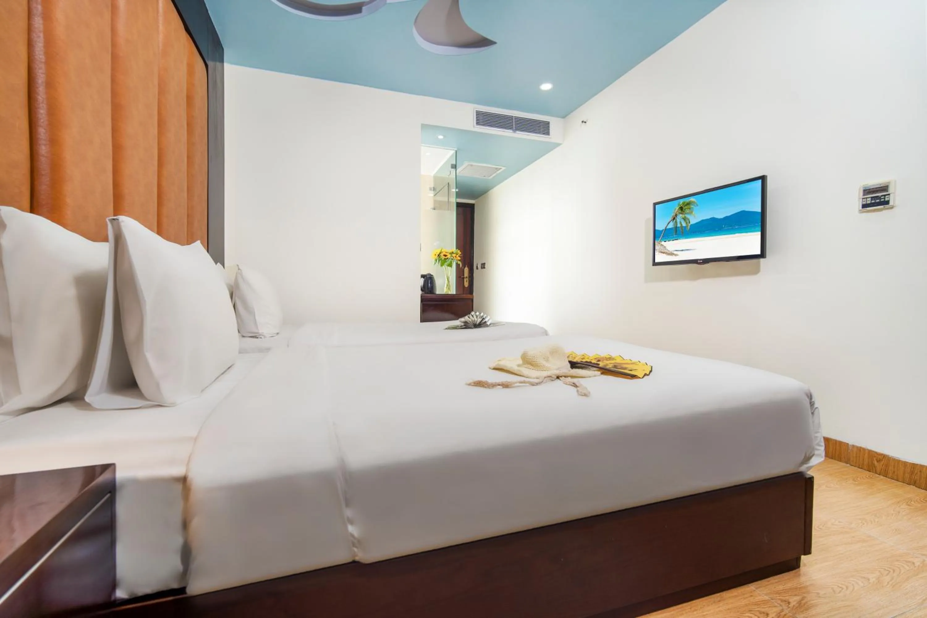 Bed in ANFADA Hotel Danang