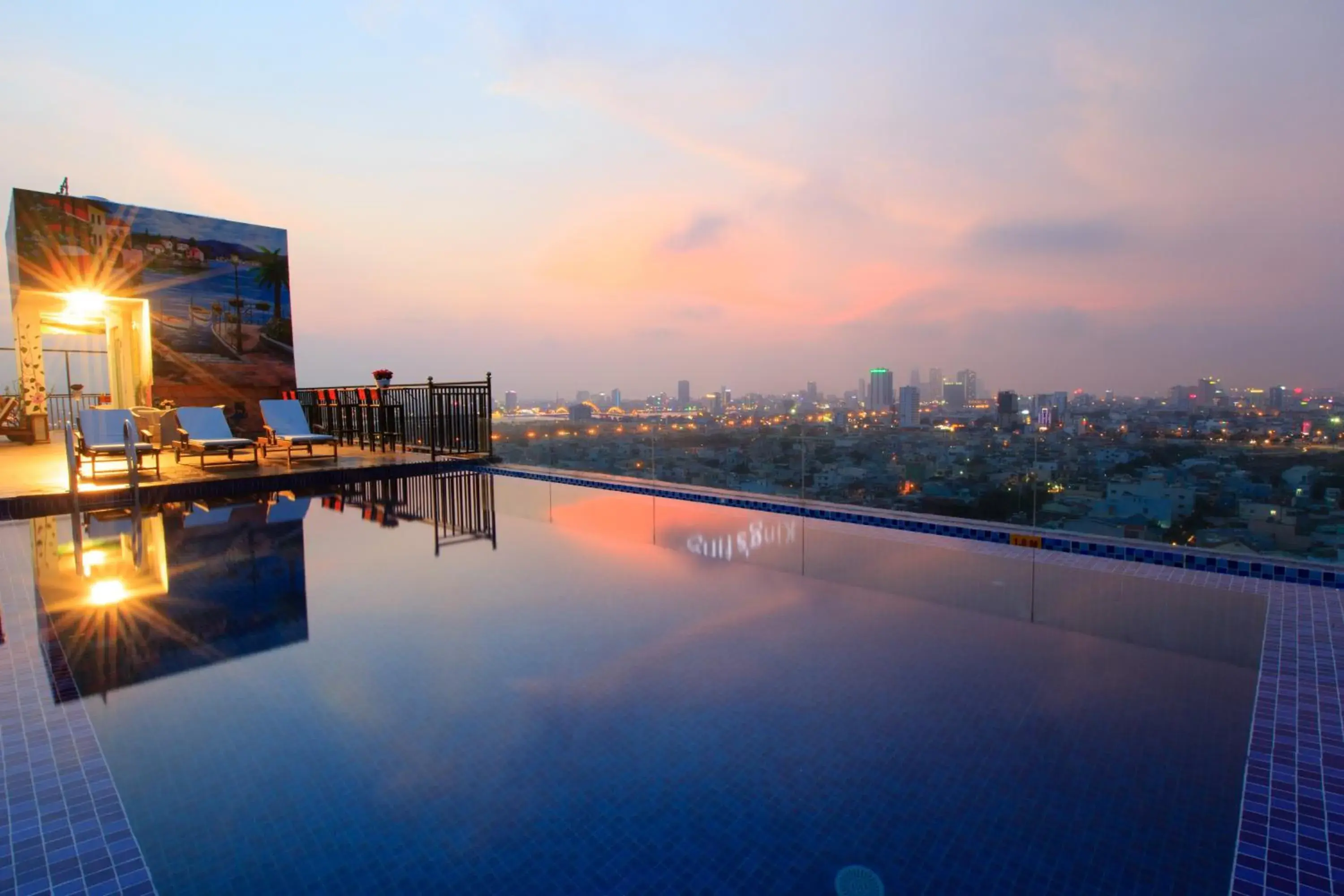 Swimming pool in ANFADA Hotel Danang Swimming pool in ANFADA Hotel Danang