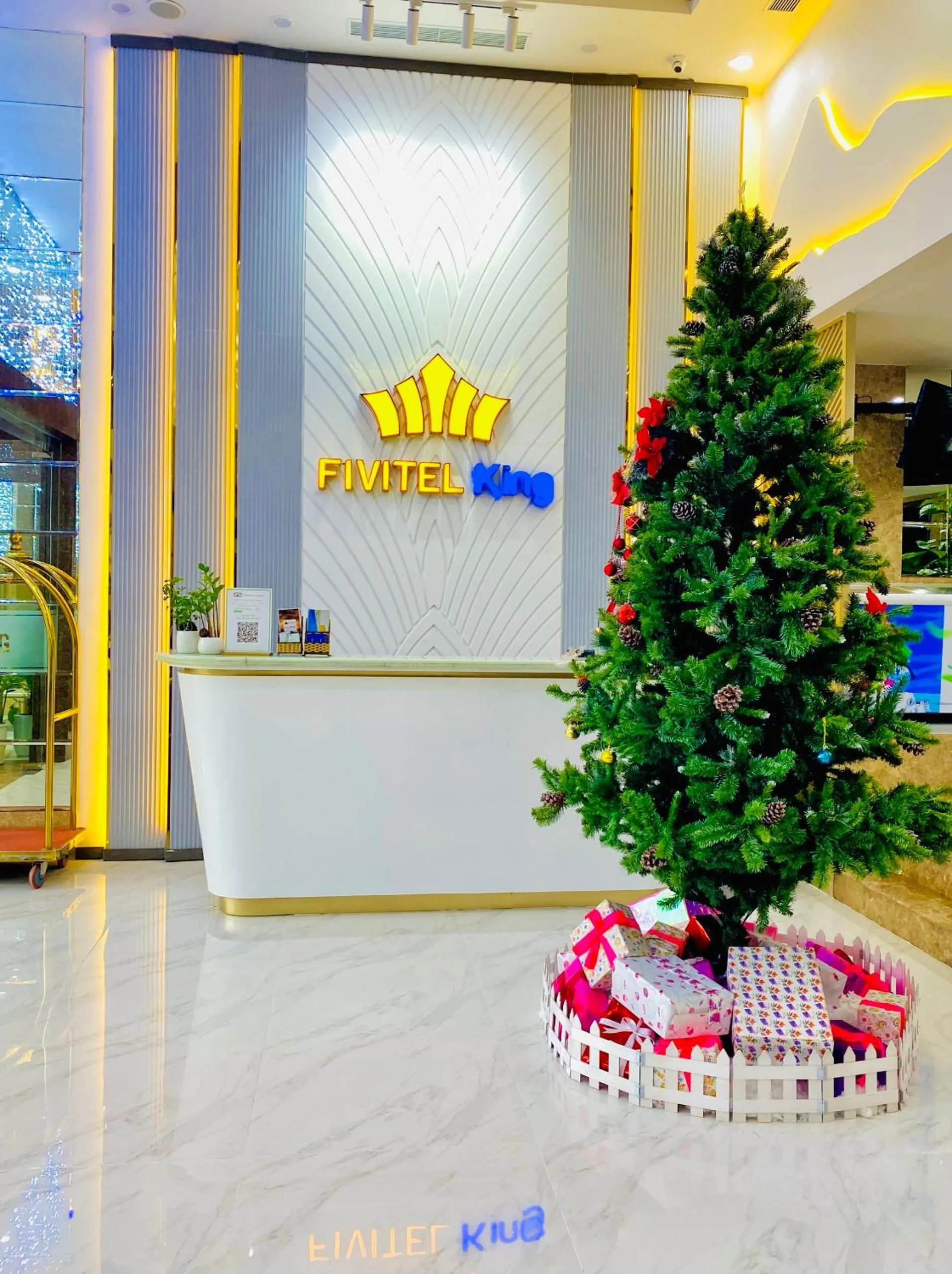 Lobby or reception in ANFADA Hotel Danang