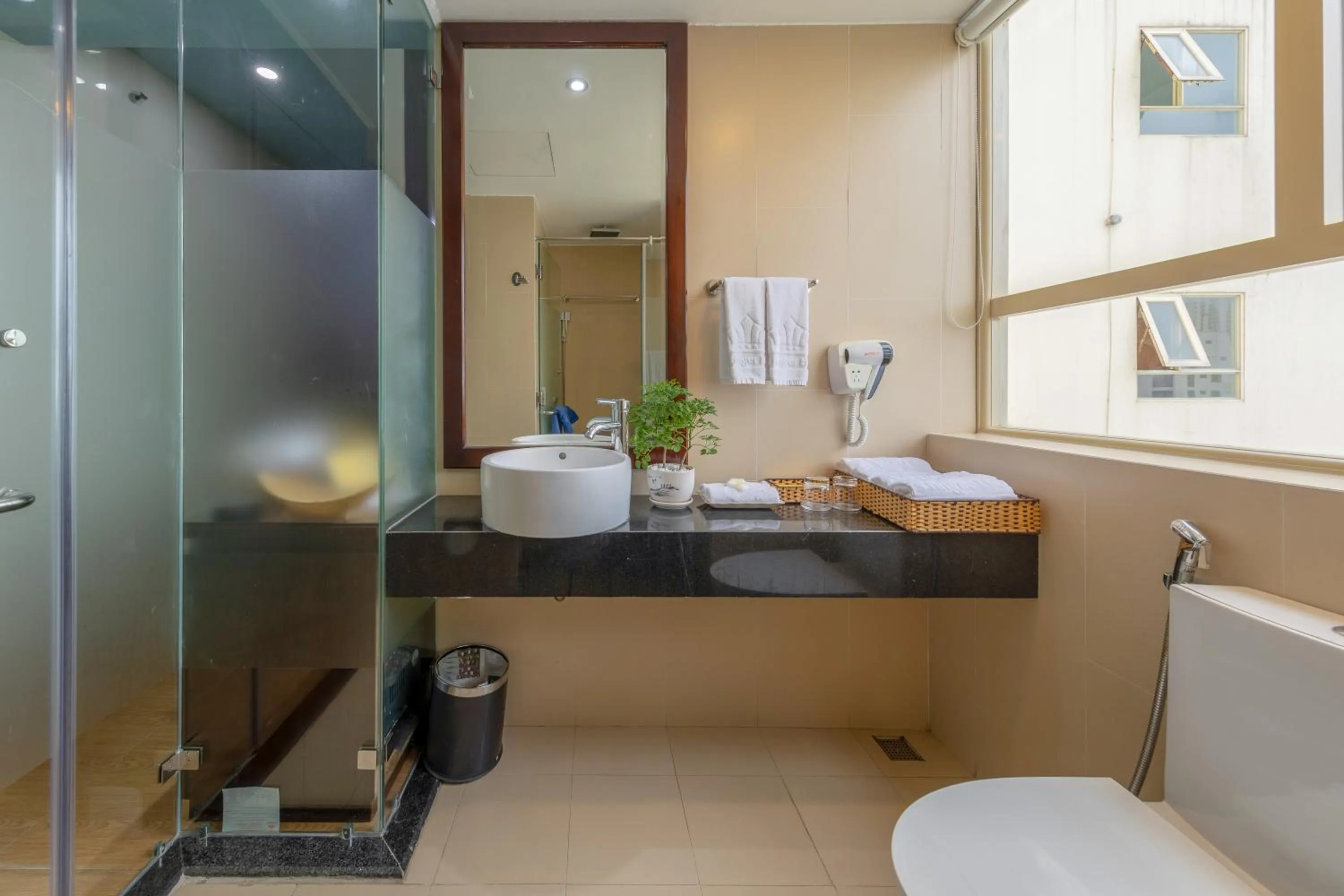 Bathroom in ANFADA Hotel Danang